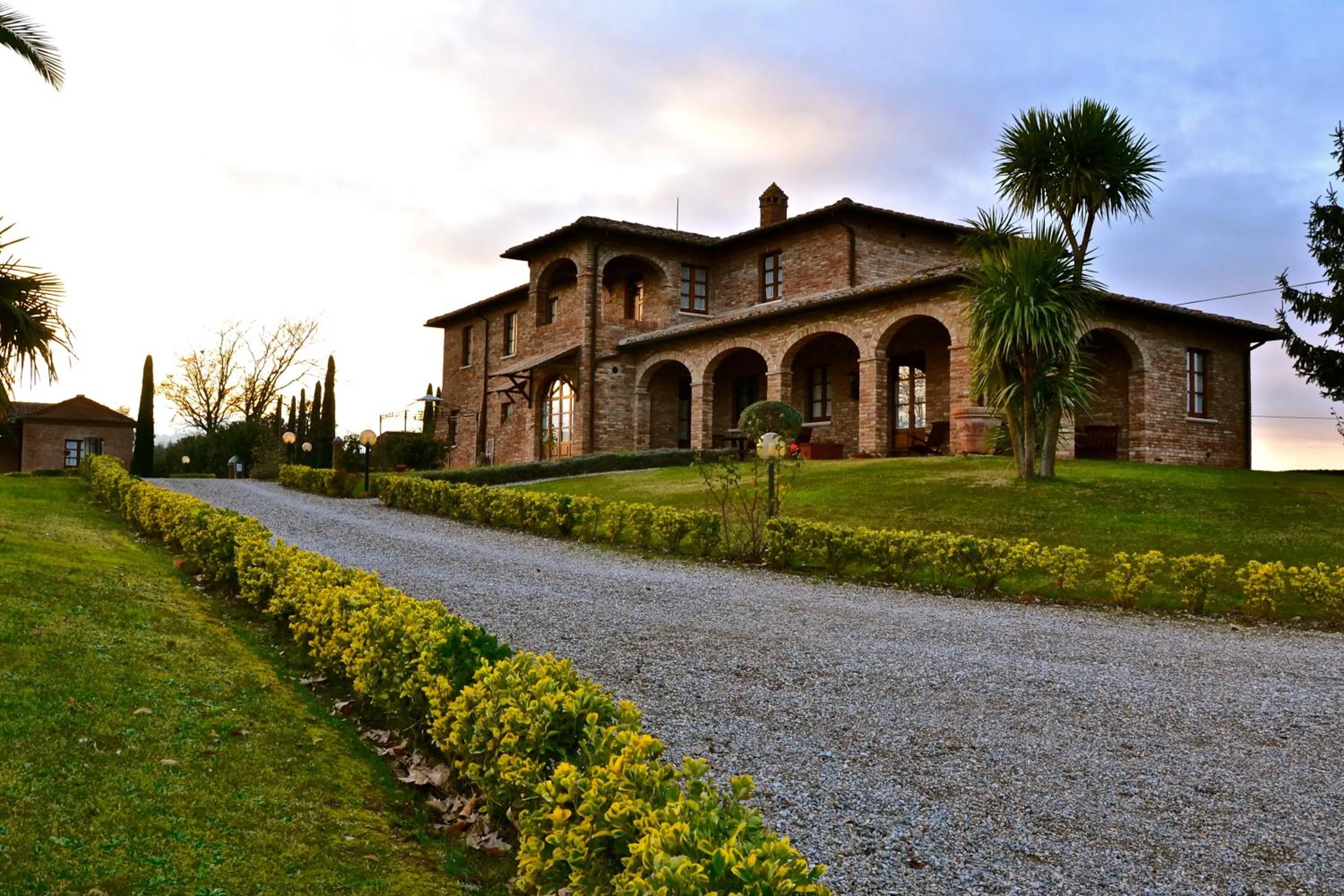 Facade/entrance in Agriturismo Sanguineto