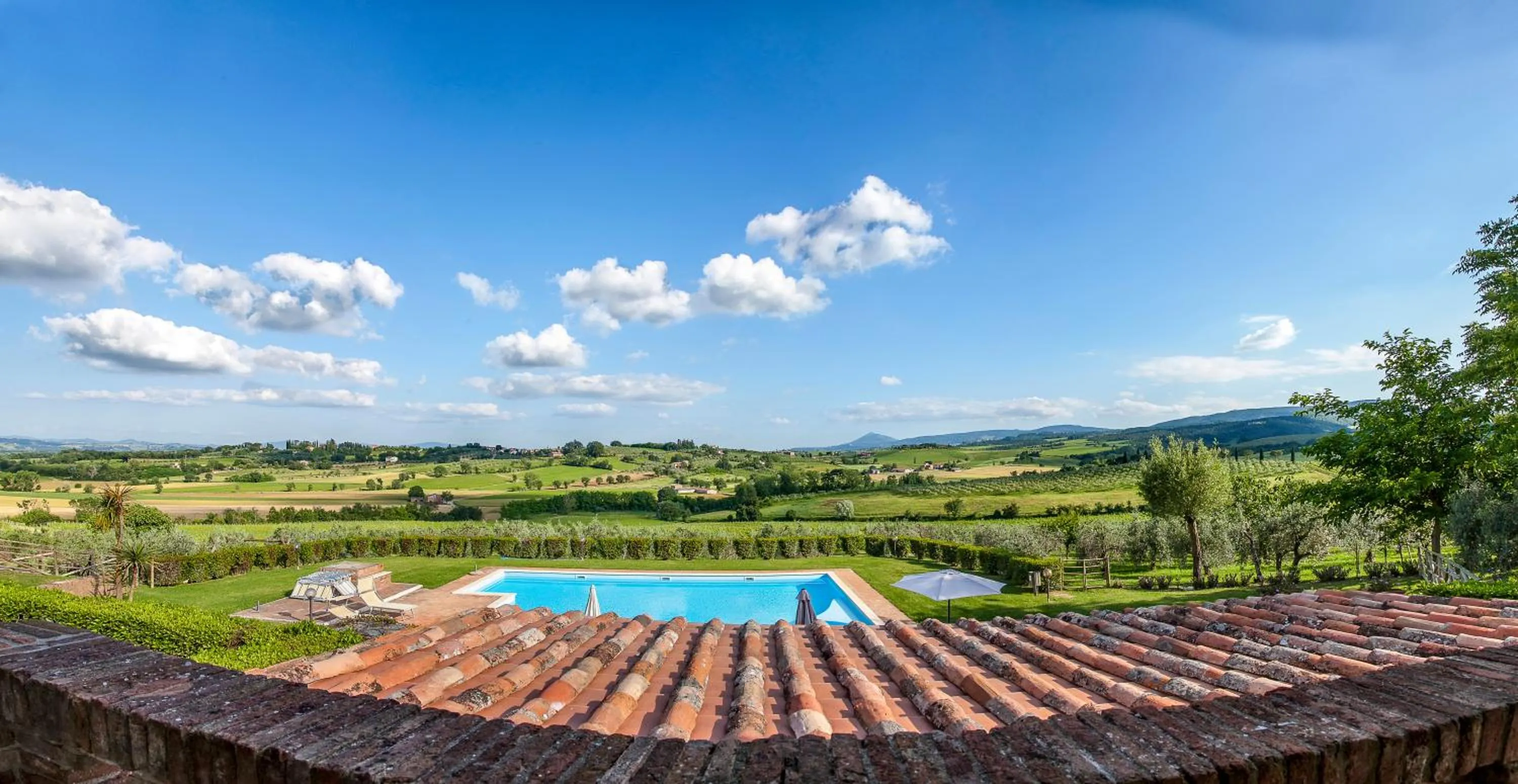 Patio in Agriturismo Sanguineto
