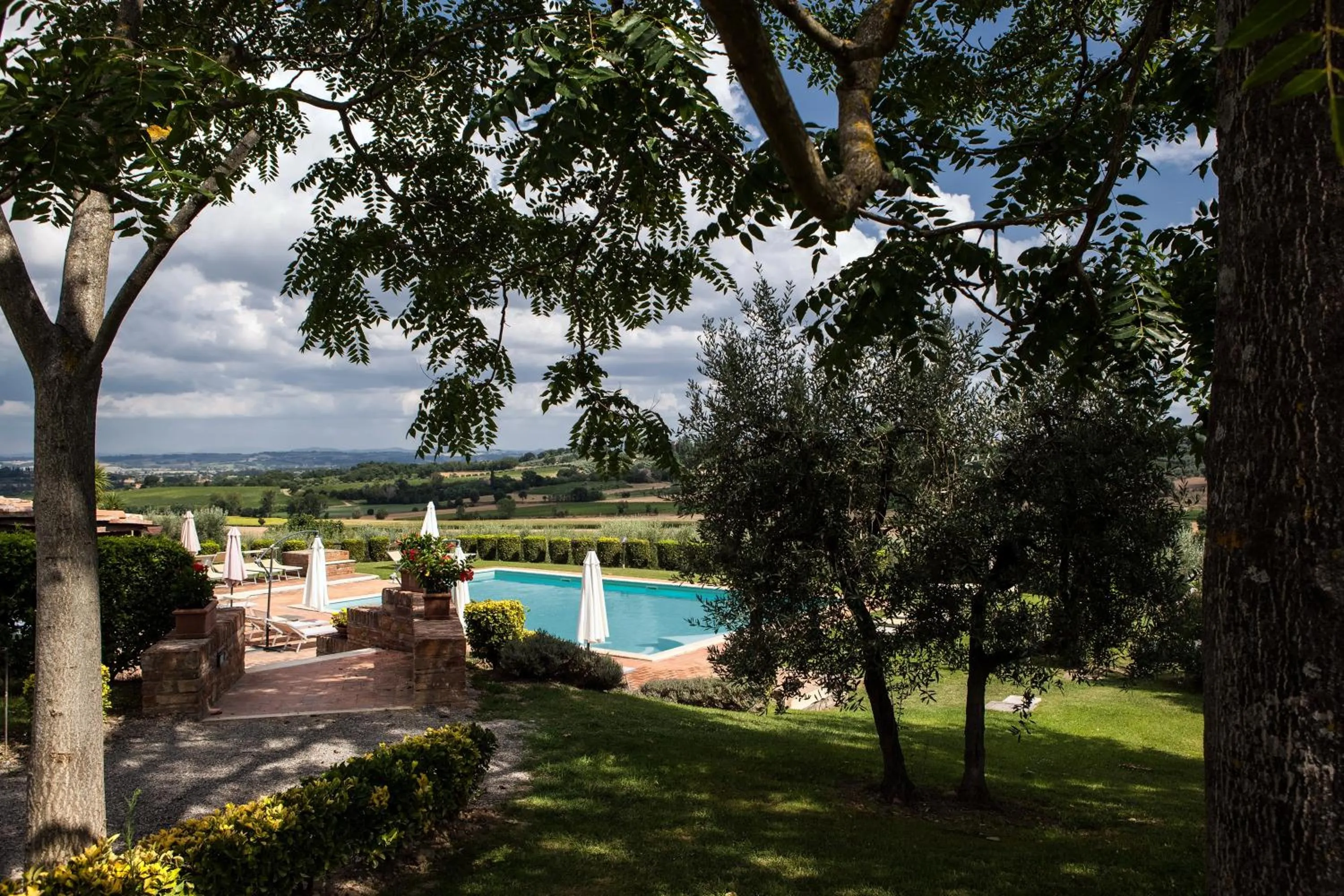 Garden in Agriturismo Sanguineto