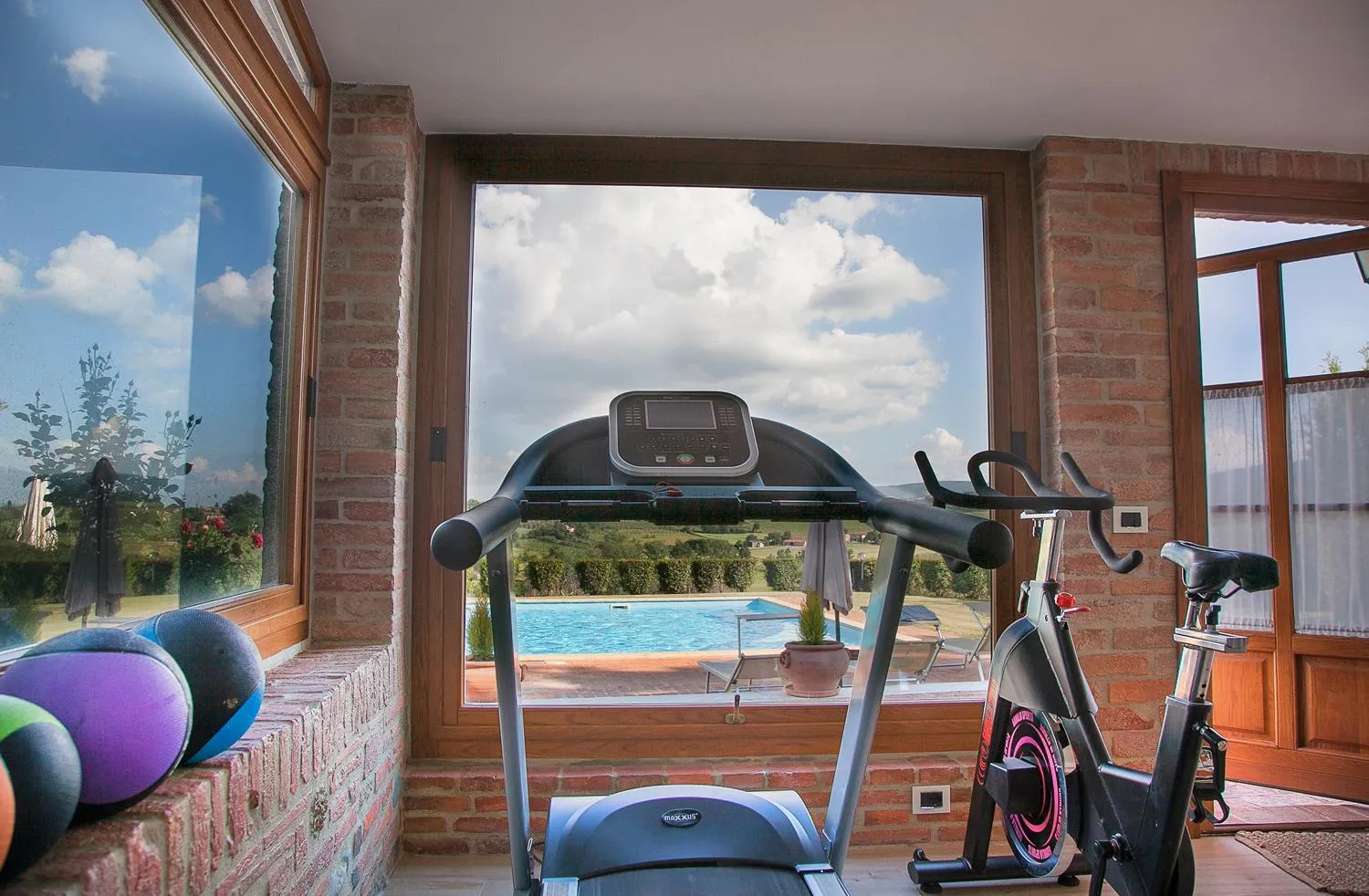 Fitness centre/facilities in Agriturismo Sanguineto