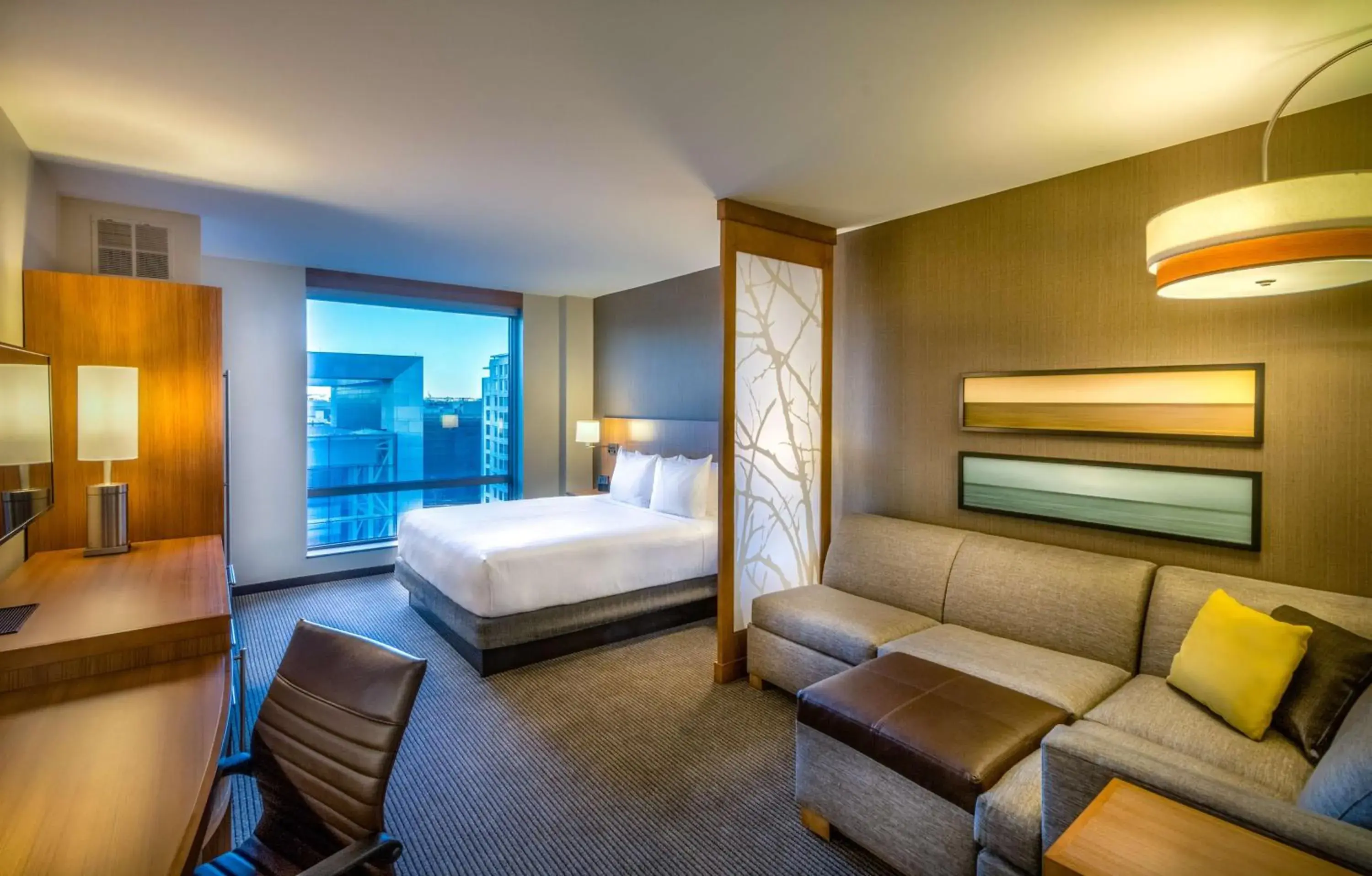 Bedroom, Bed in Hyatt Place Washington D.C./National Mall Bedroom, Bed in Hyatt Place Washington D.C./National Mall