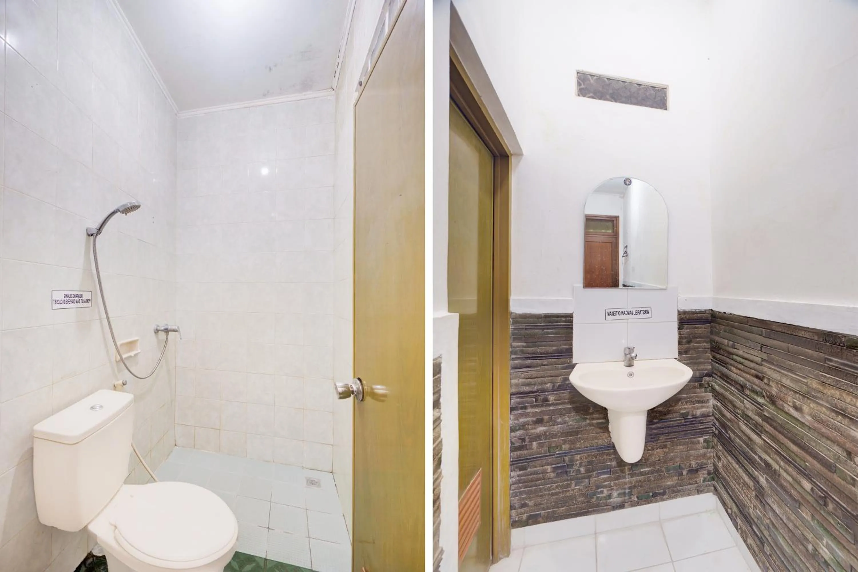 Bathroom in Dancenter Bogor near Taman Safari formerly Hotel Rudian 1