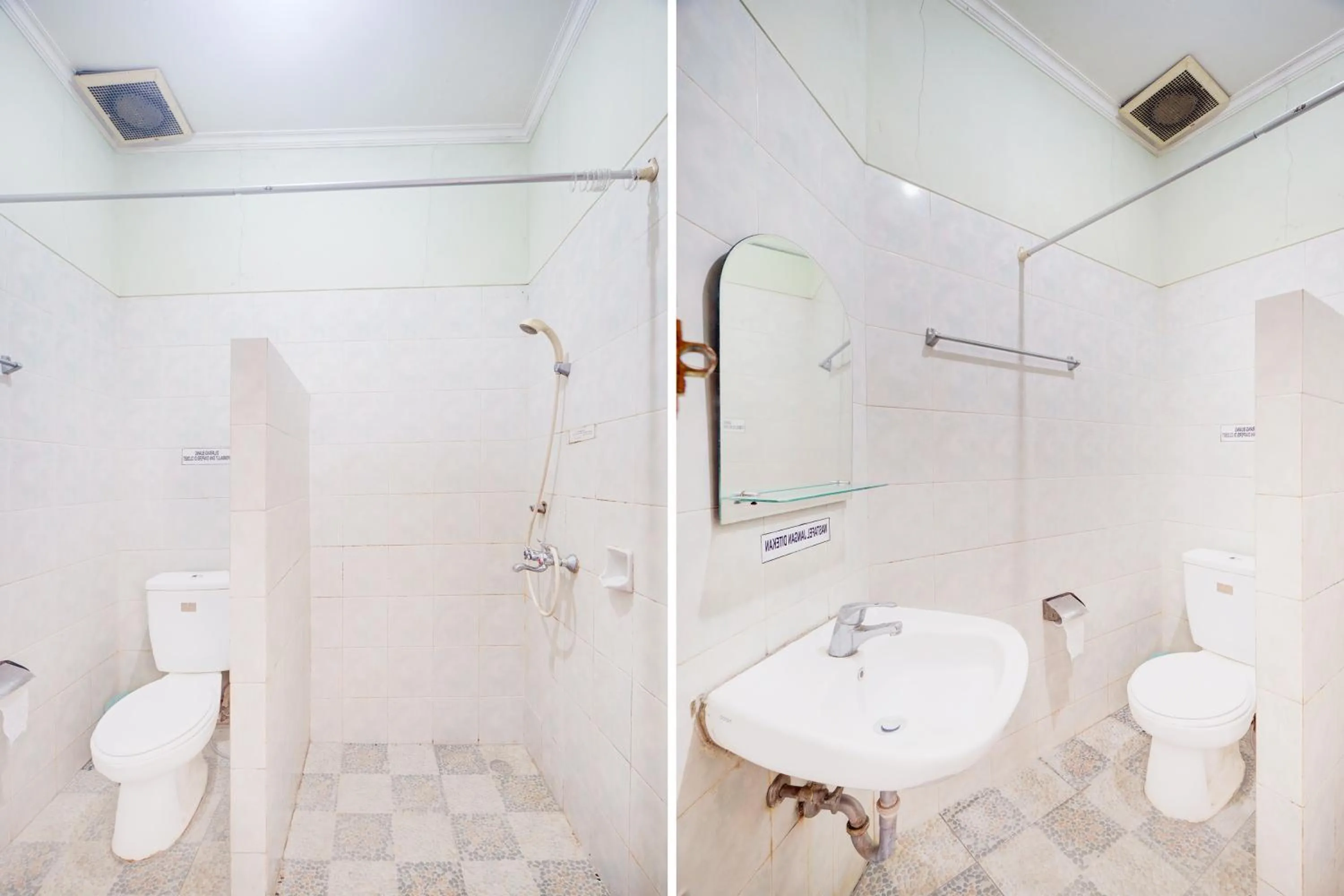 Bathroom in Dancenter Bogor near Taman Safari formerly Hotel Rudian 1