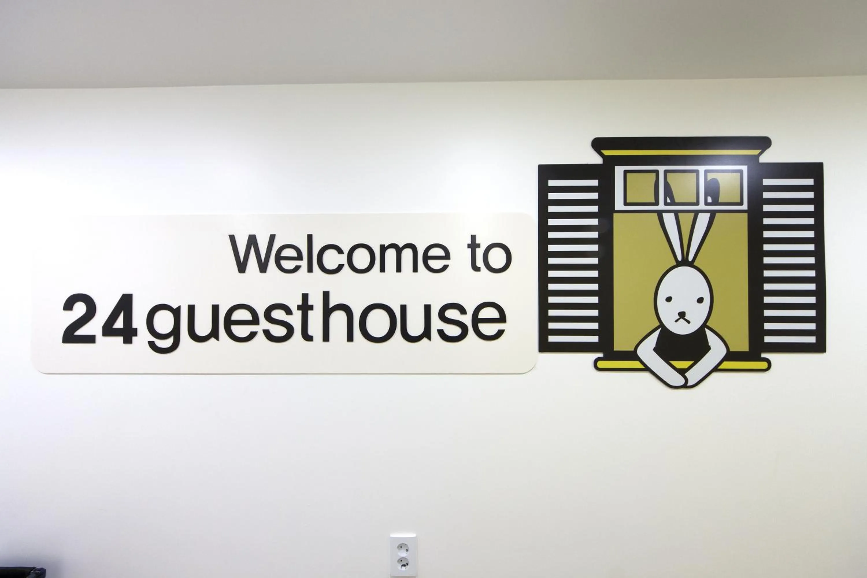 Property logo or sign in 24 Guesthouse Myeongdong Town