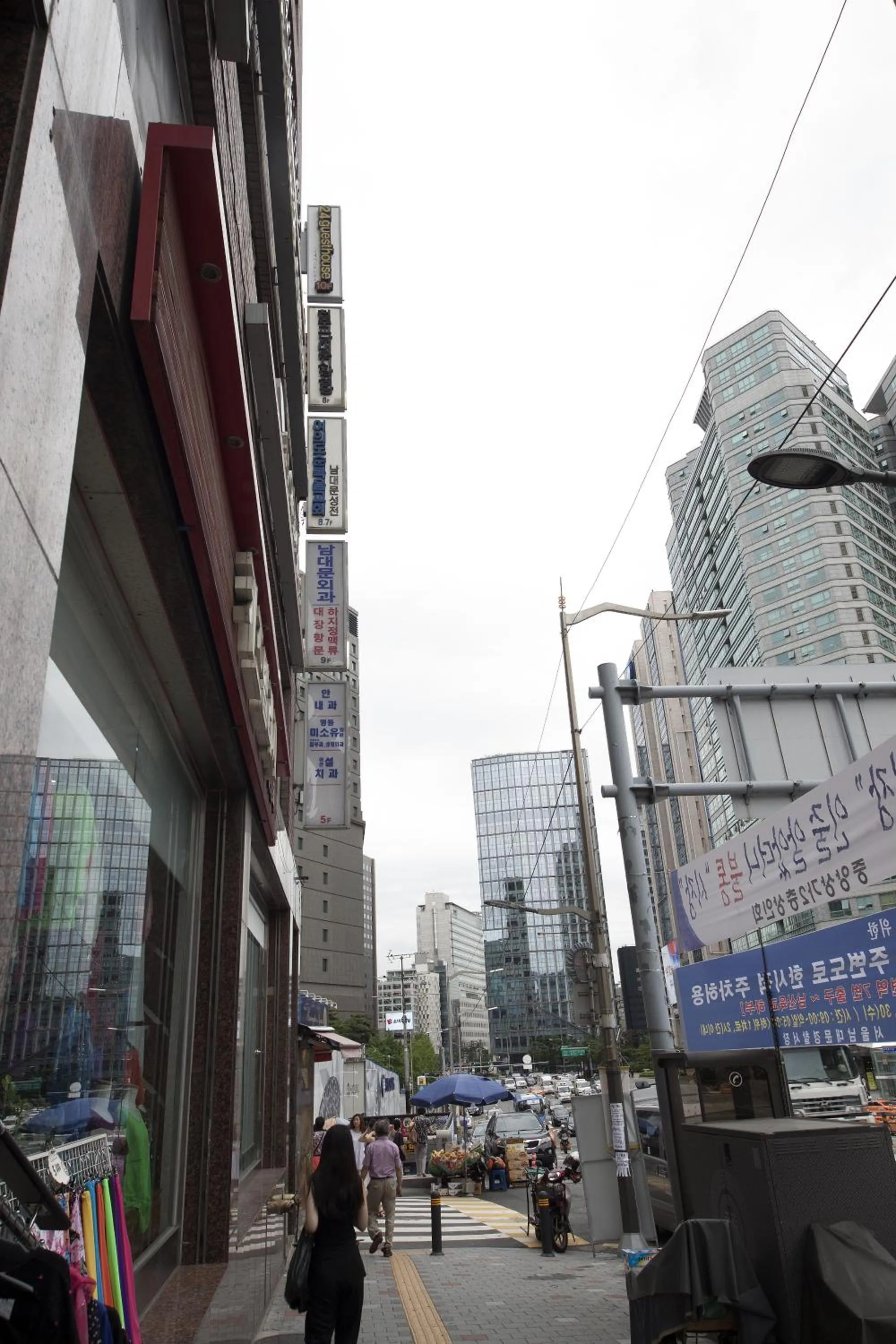 Facade/entrance in 24 Guesthouse Myeongdong Town