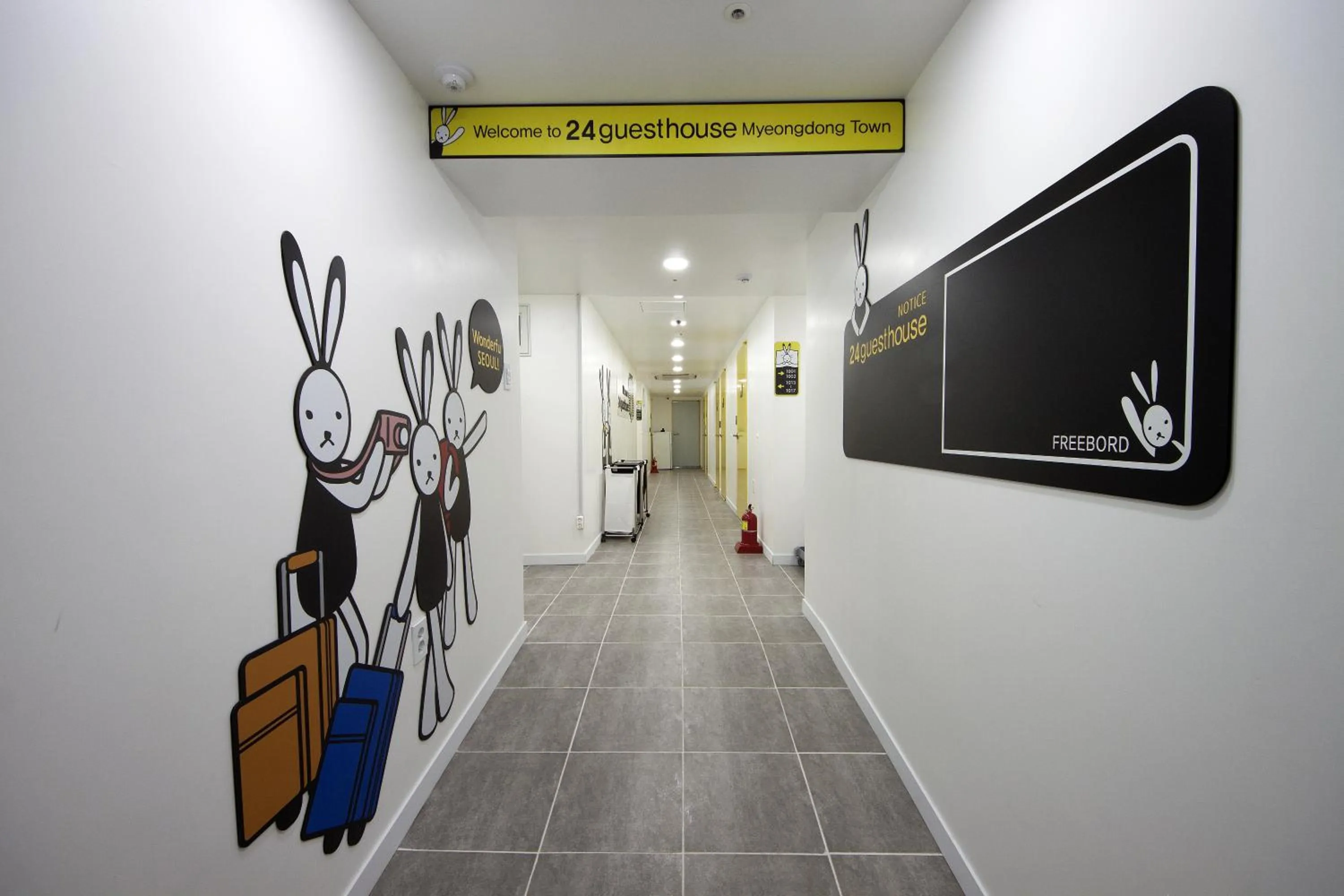 Area and facilities in 24 Guesthouse Myeongdong Town