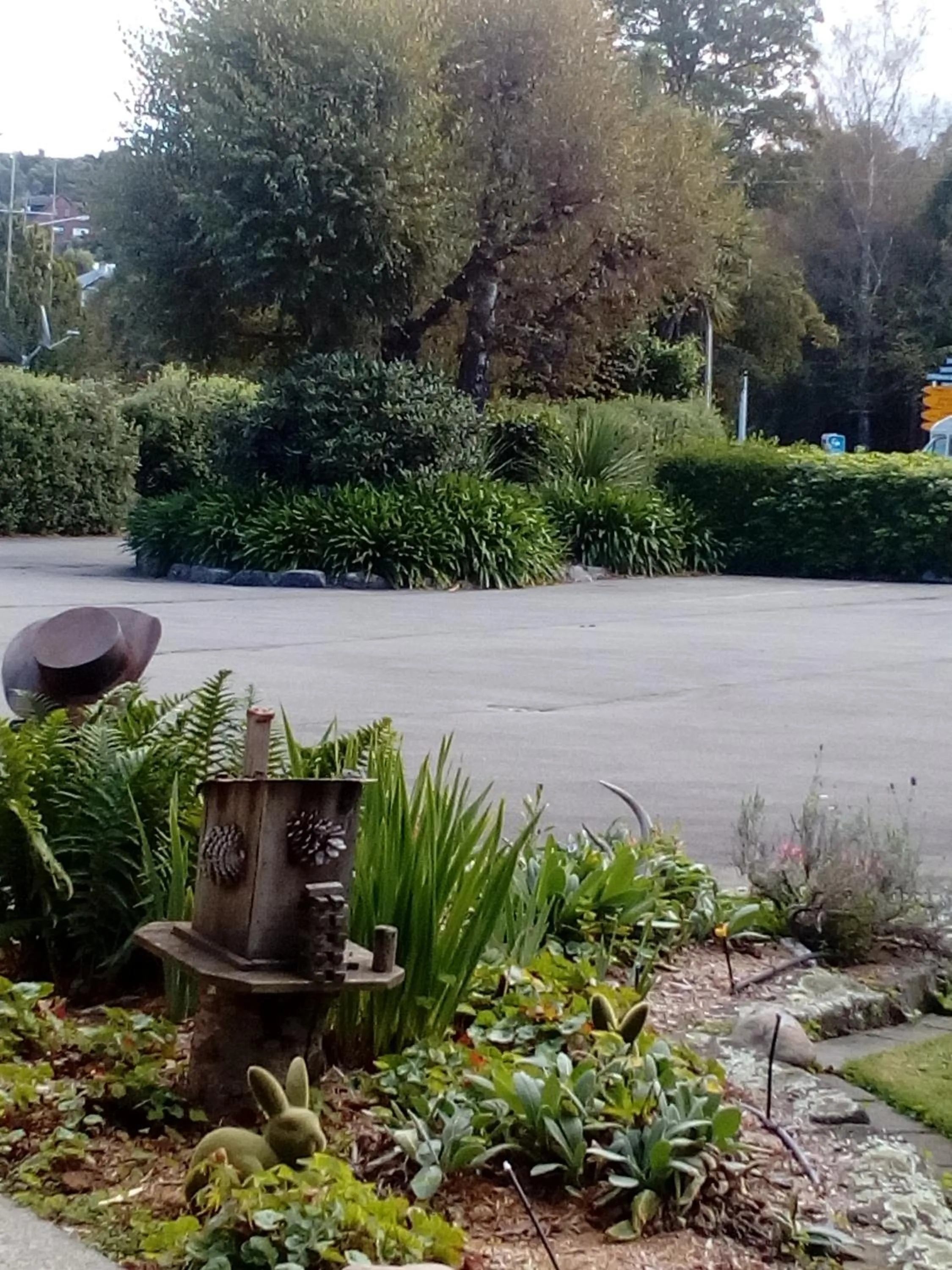 Garden in Four Peaks Motel