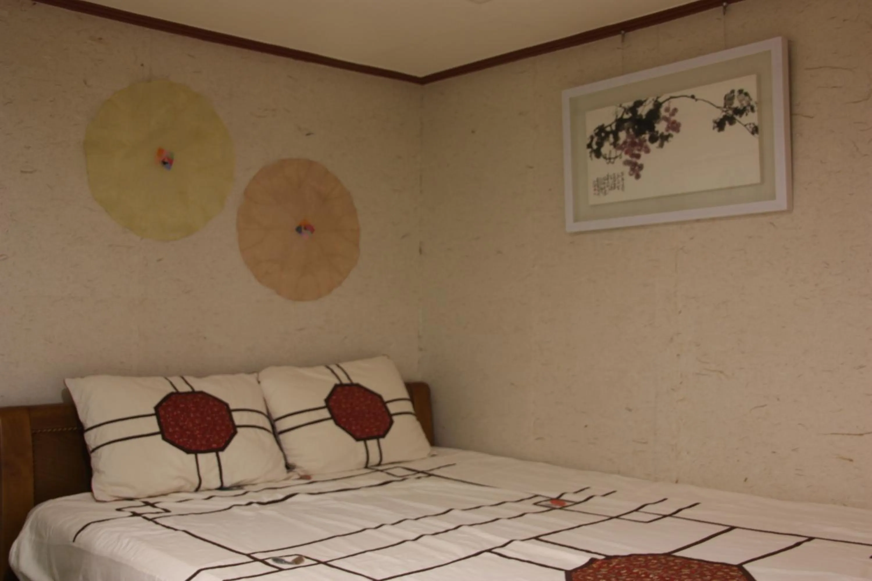 Bed in Lydia Craft Guesthouse