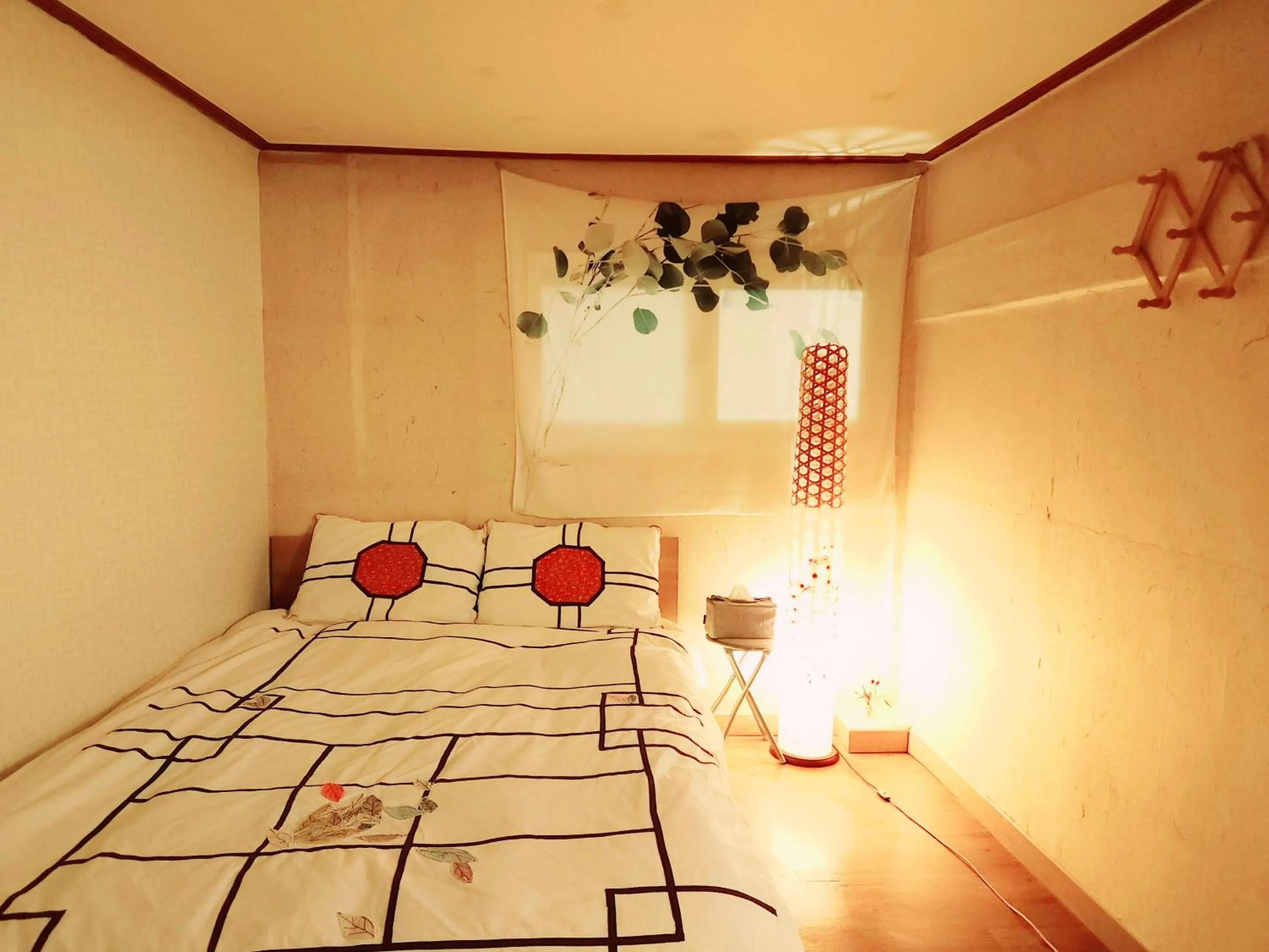 Bed in Lydia Craft Guesthouse