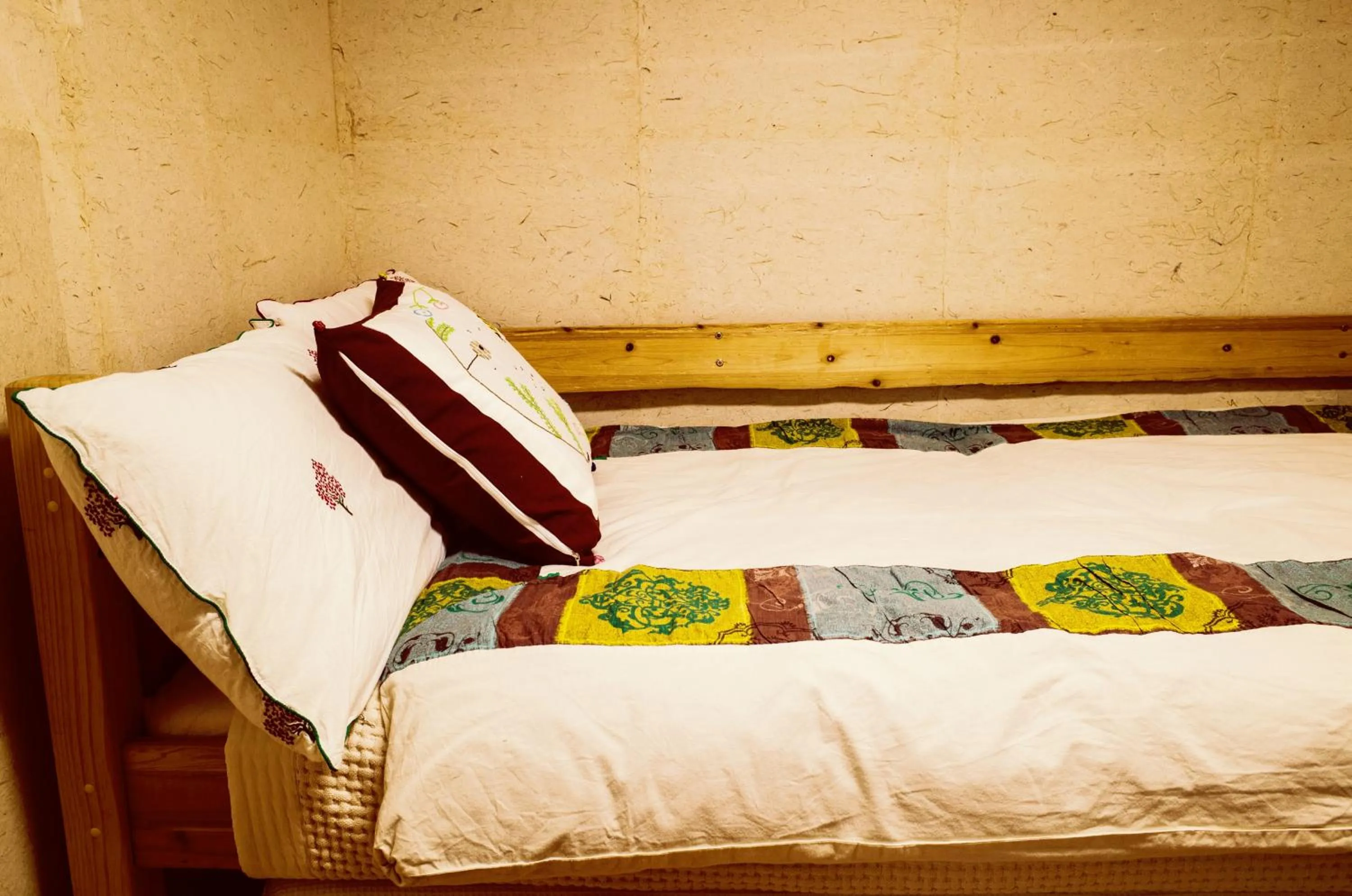 Bed in Lydia Craft Guesthouse
