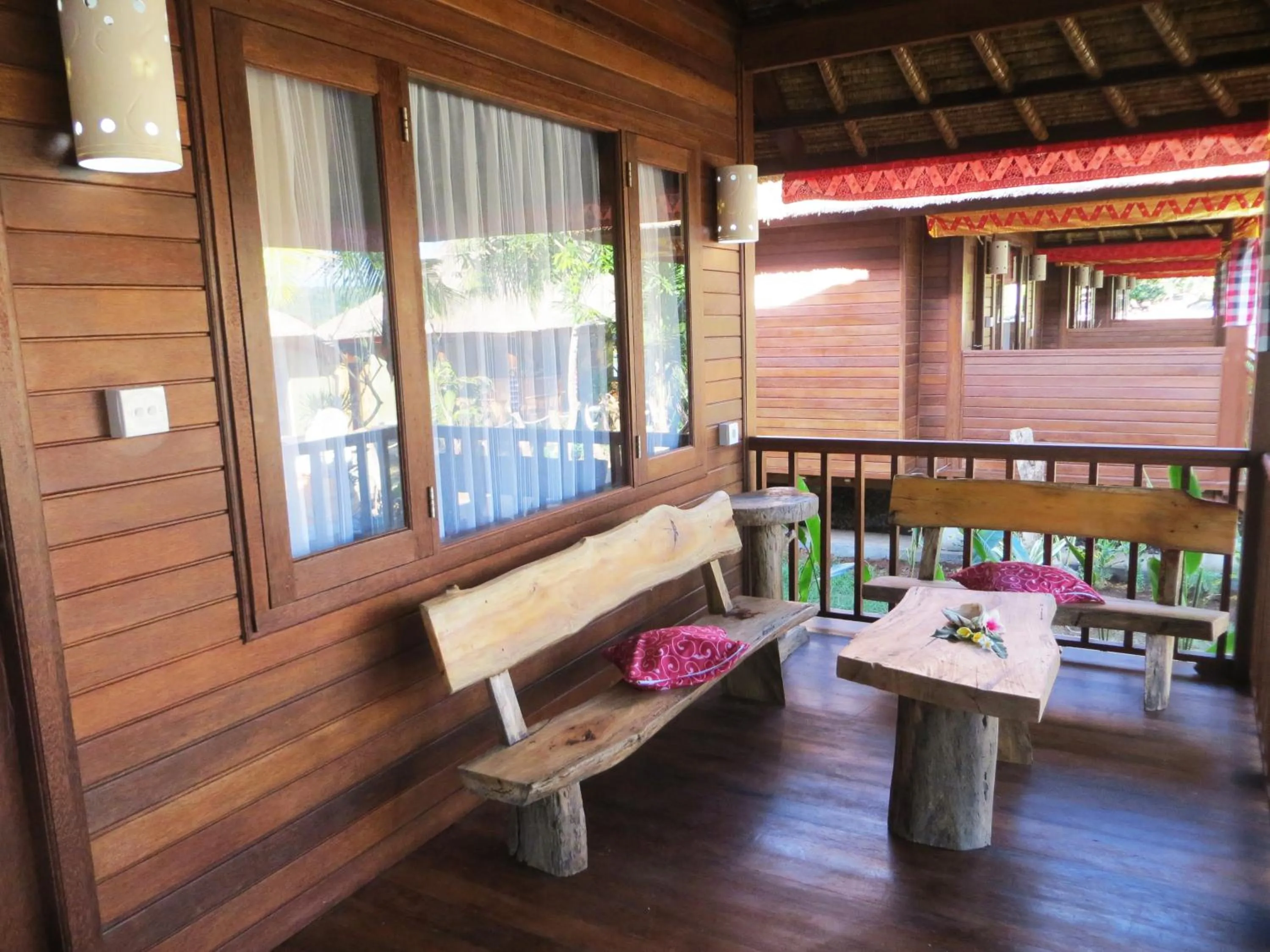 Balcony/Terrace in The Jingga Villas