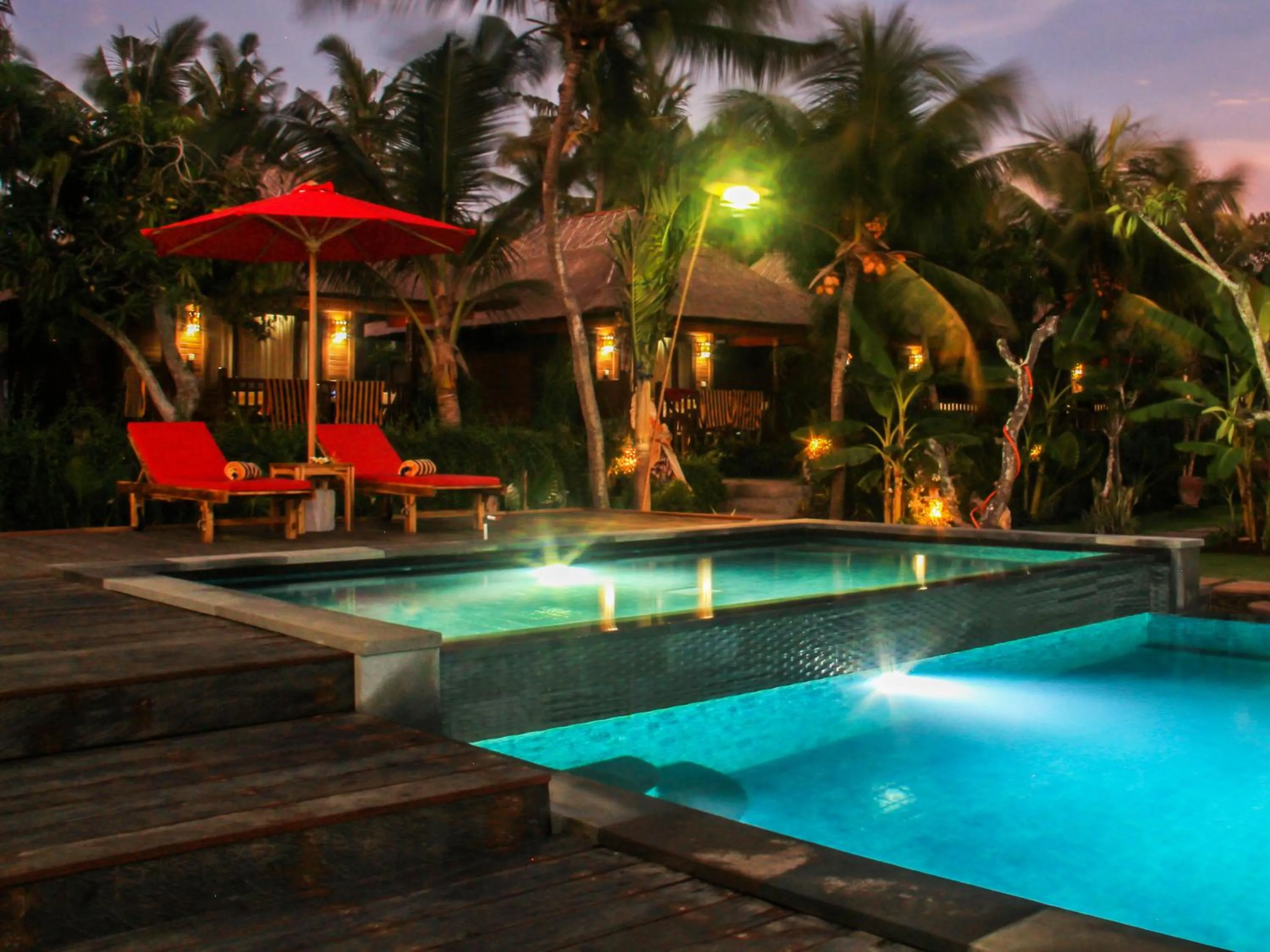 Swimming pool in The Jingga Villas