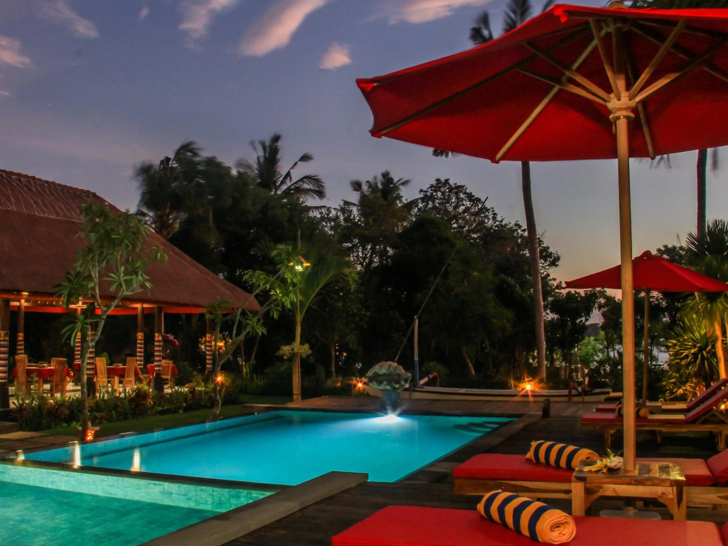 Swimming pool in The Jingga Villas