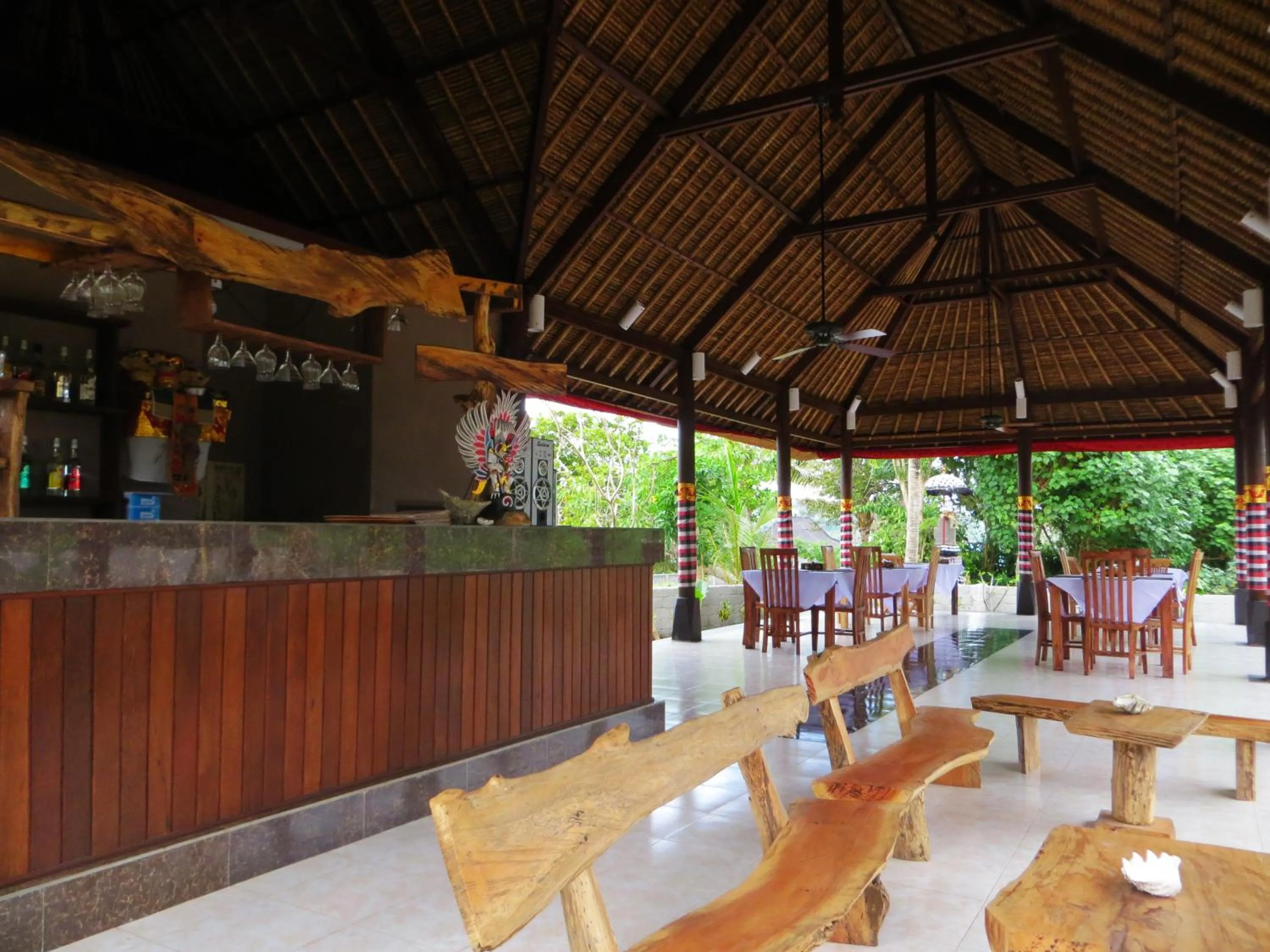 Restaurant/places to eat in The Jingga Villas