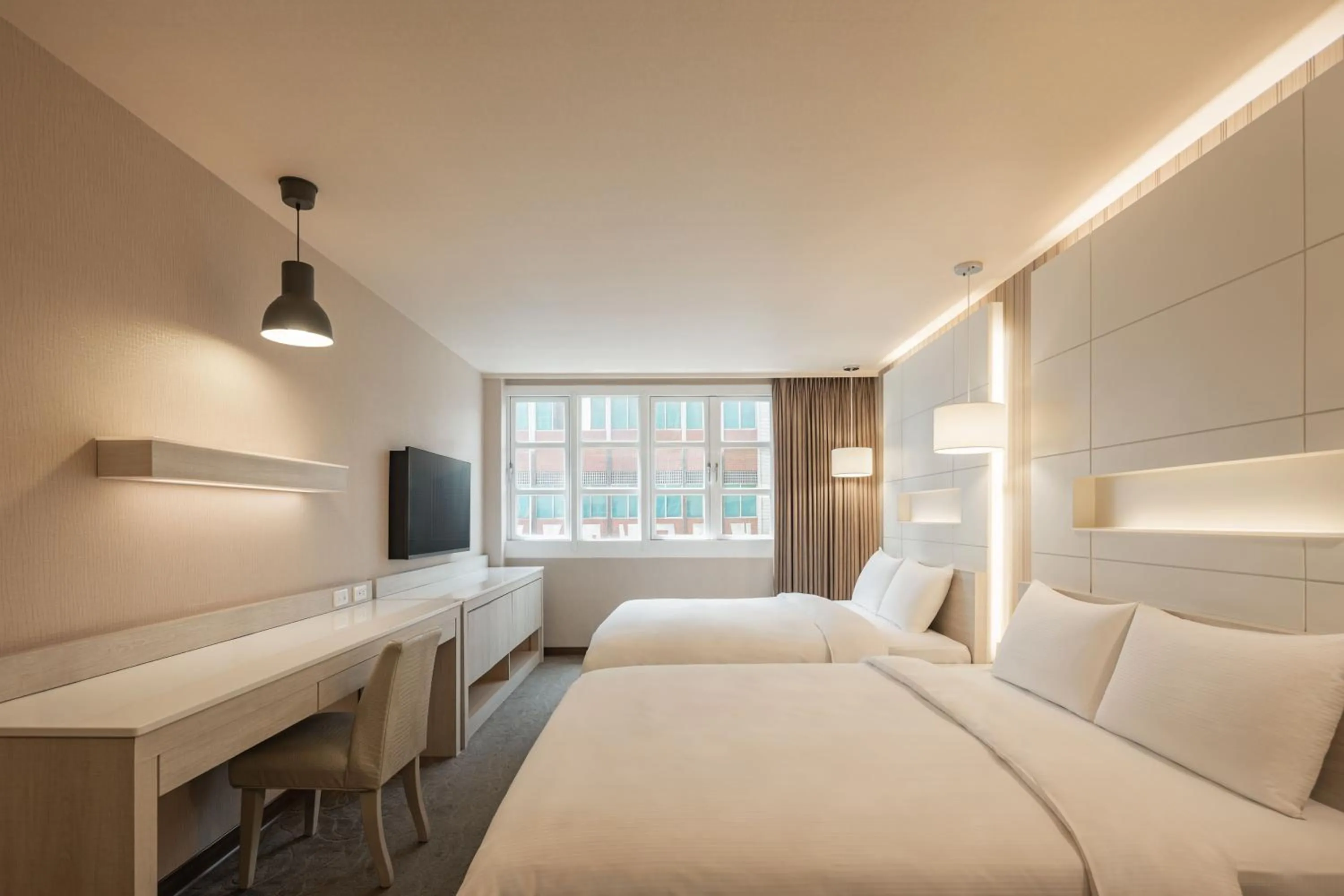 Coffee/tea facilities, Bed in Kindness Hotel - Zhongshan Bade Branch