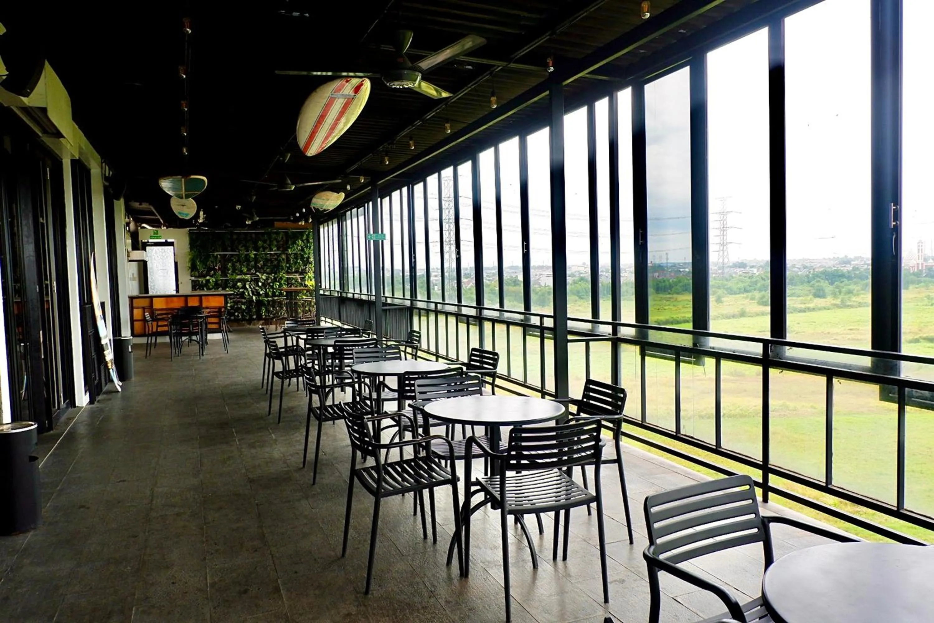 Seating area in Lemo Hotel Serpong