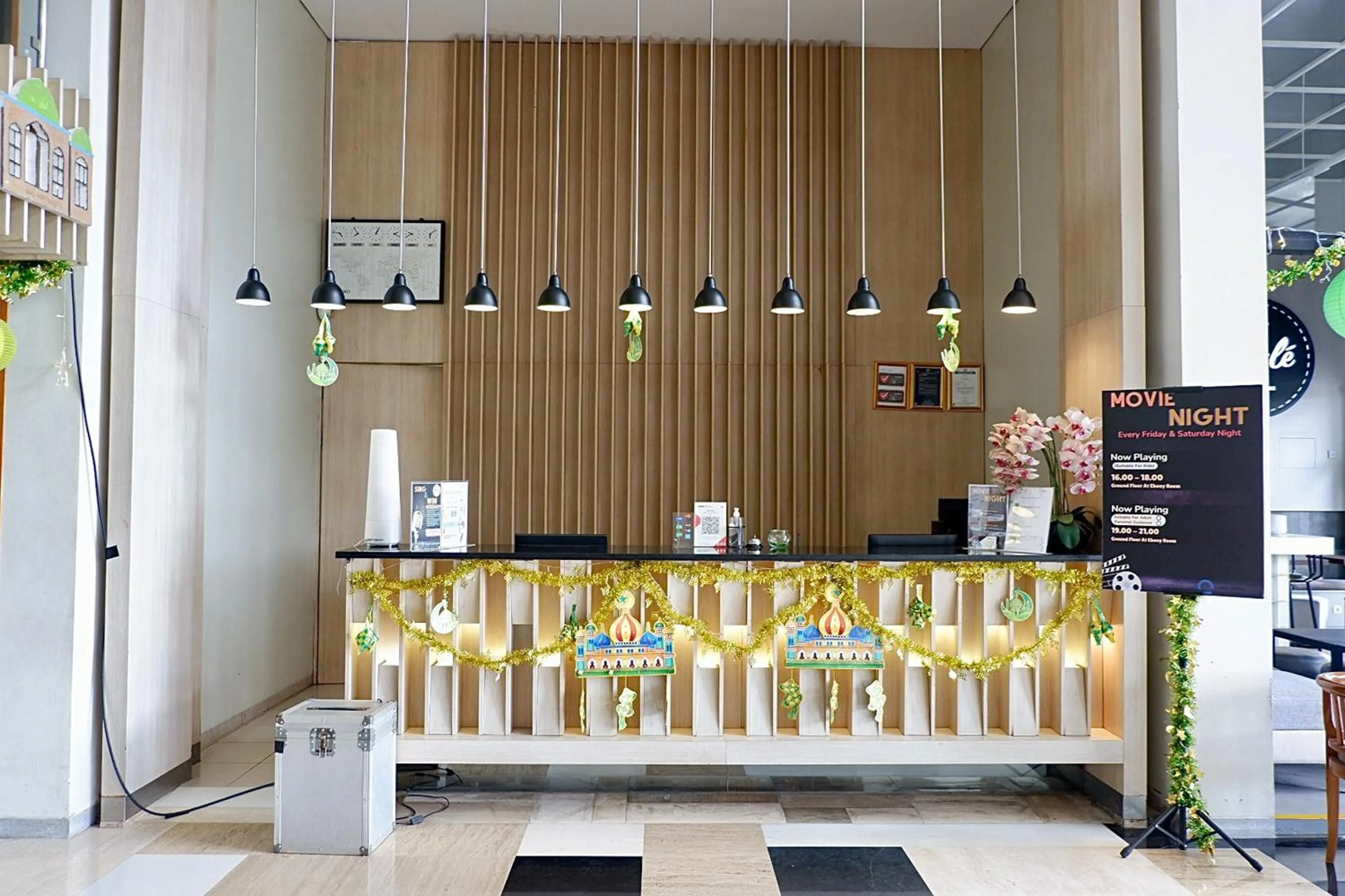 Lobby or reception in Lemo Hotel Serpong