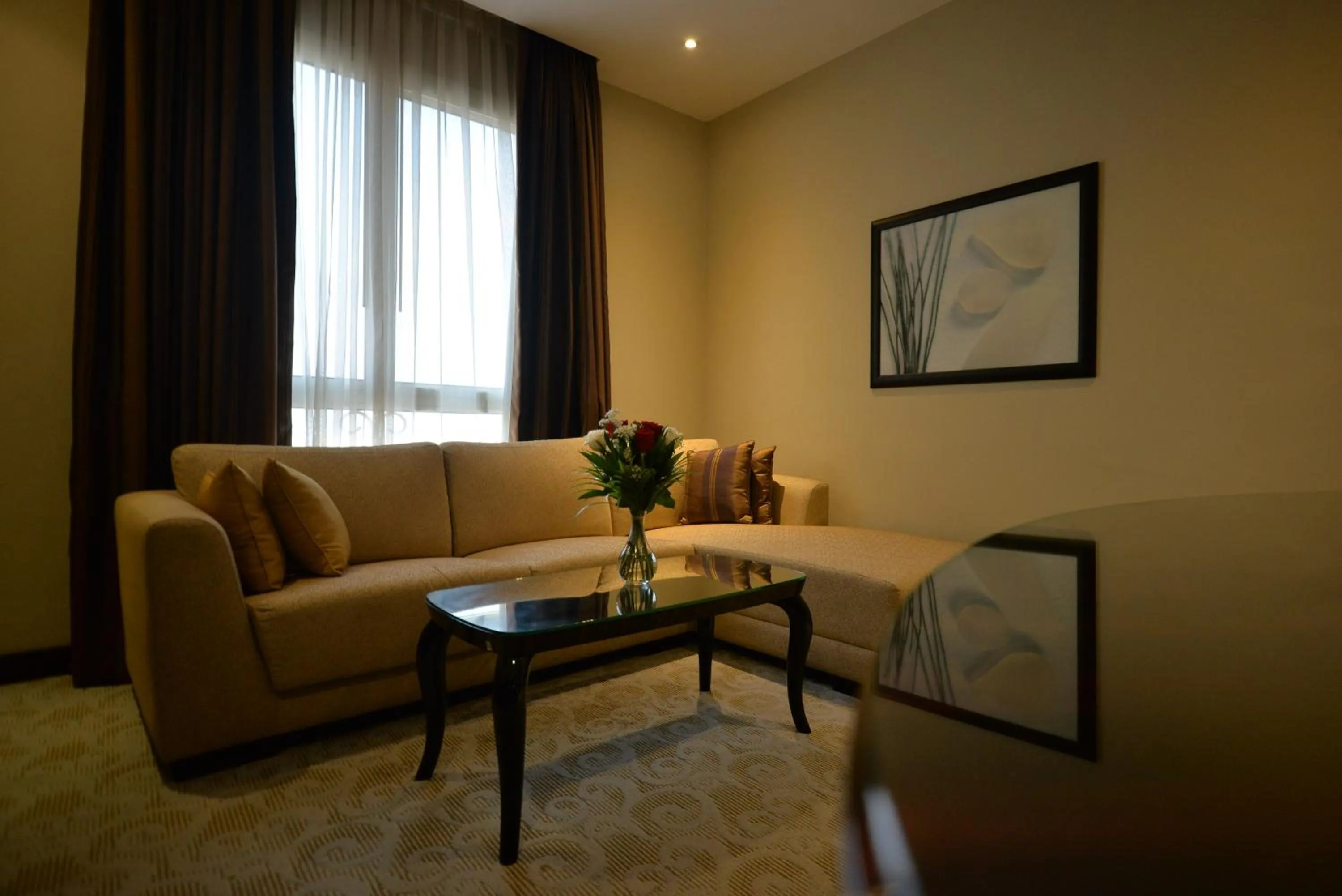 Living room in Premium Strato Hotel