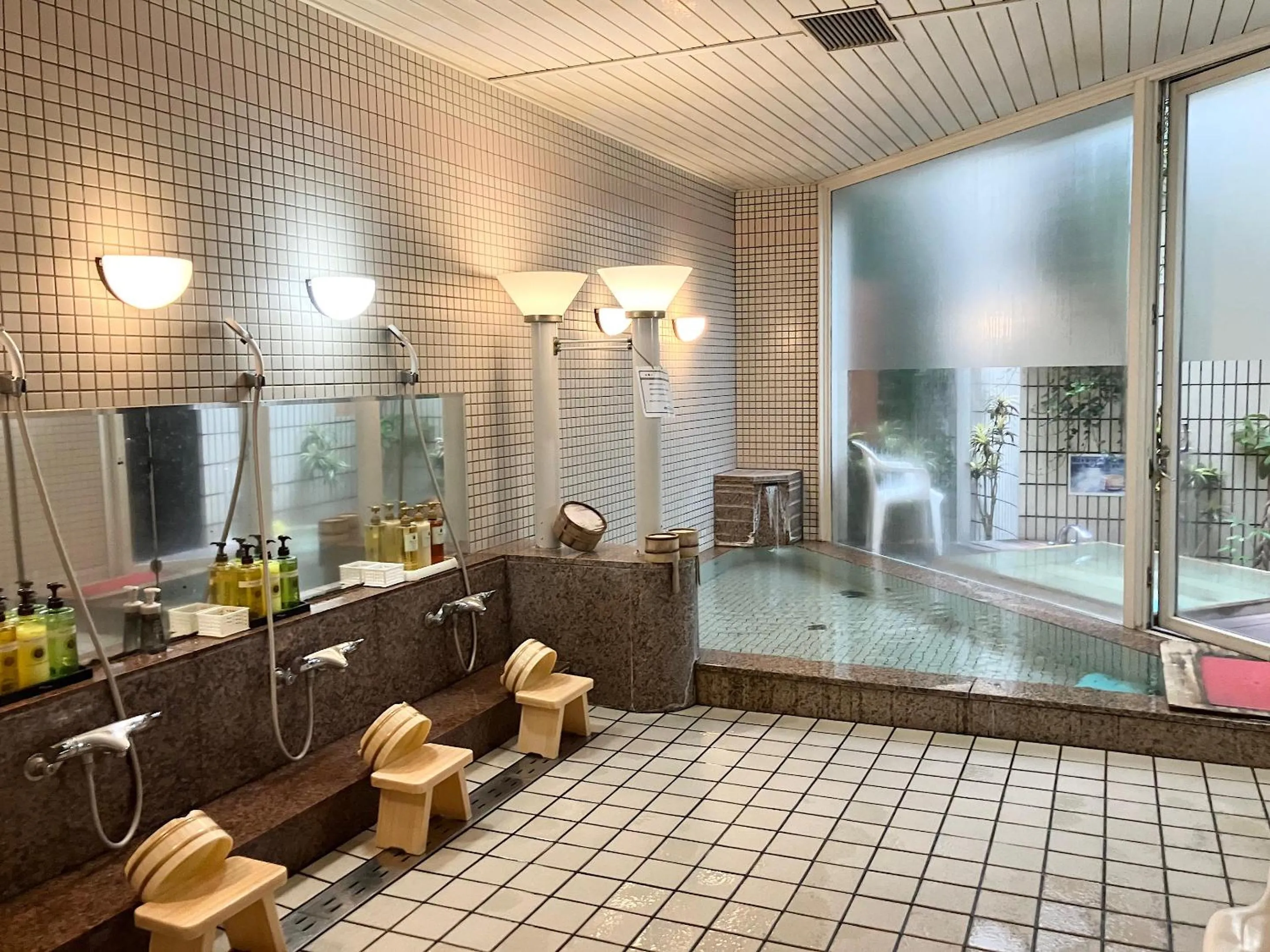 Open Air Bath in LiVEMAX RESORT Setouchi Sea Front