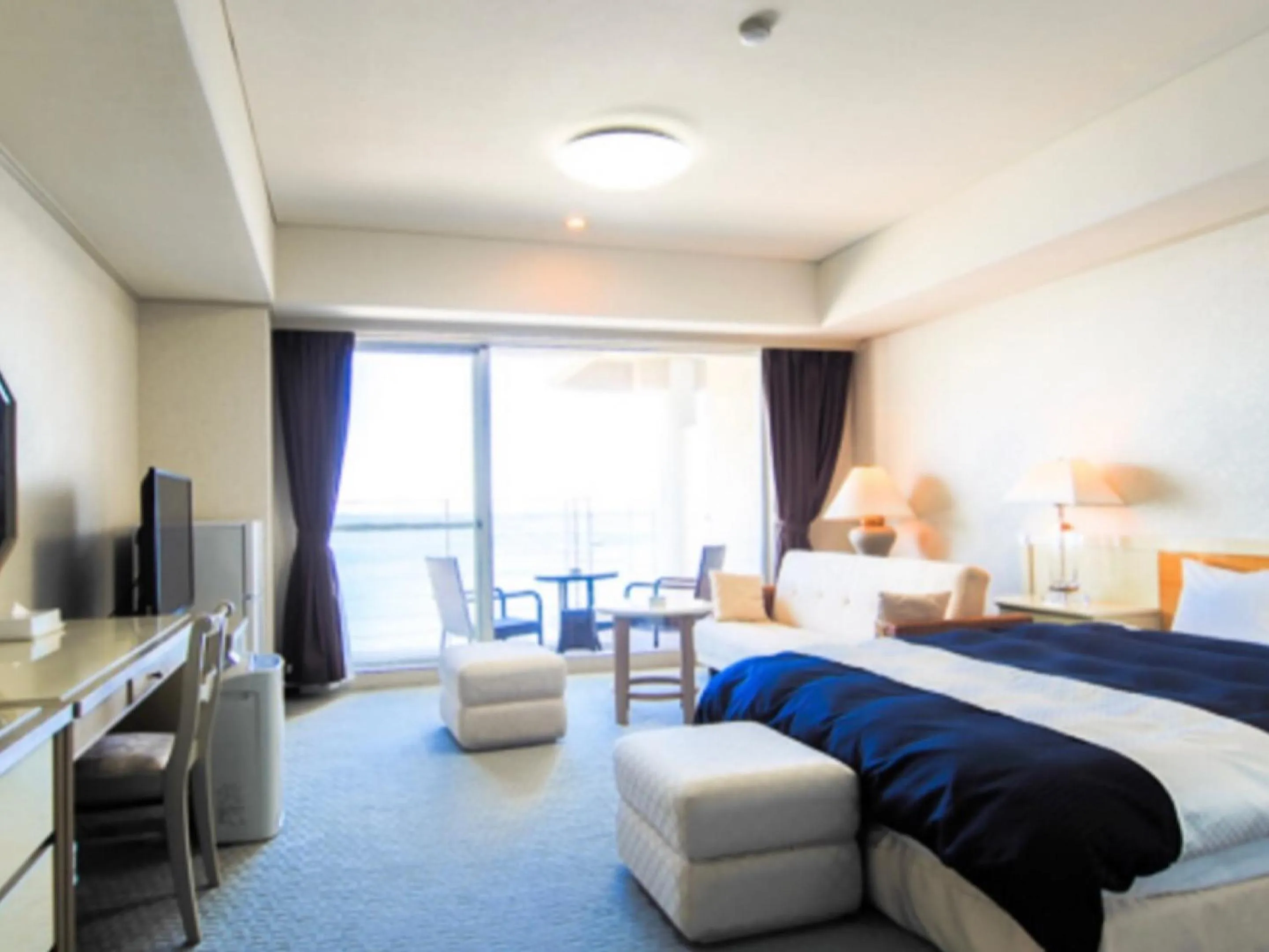 Bed in LiVEMAX RESORT Setouchi Sea Front