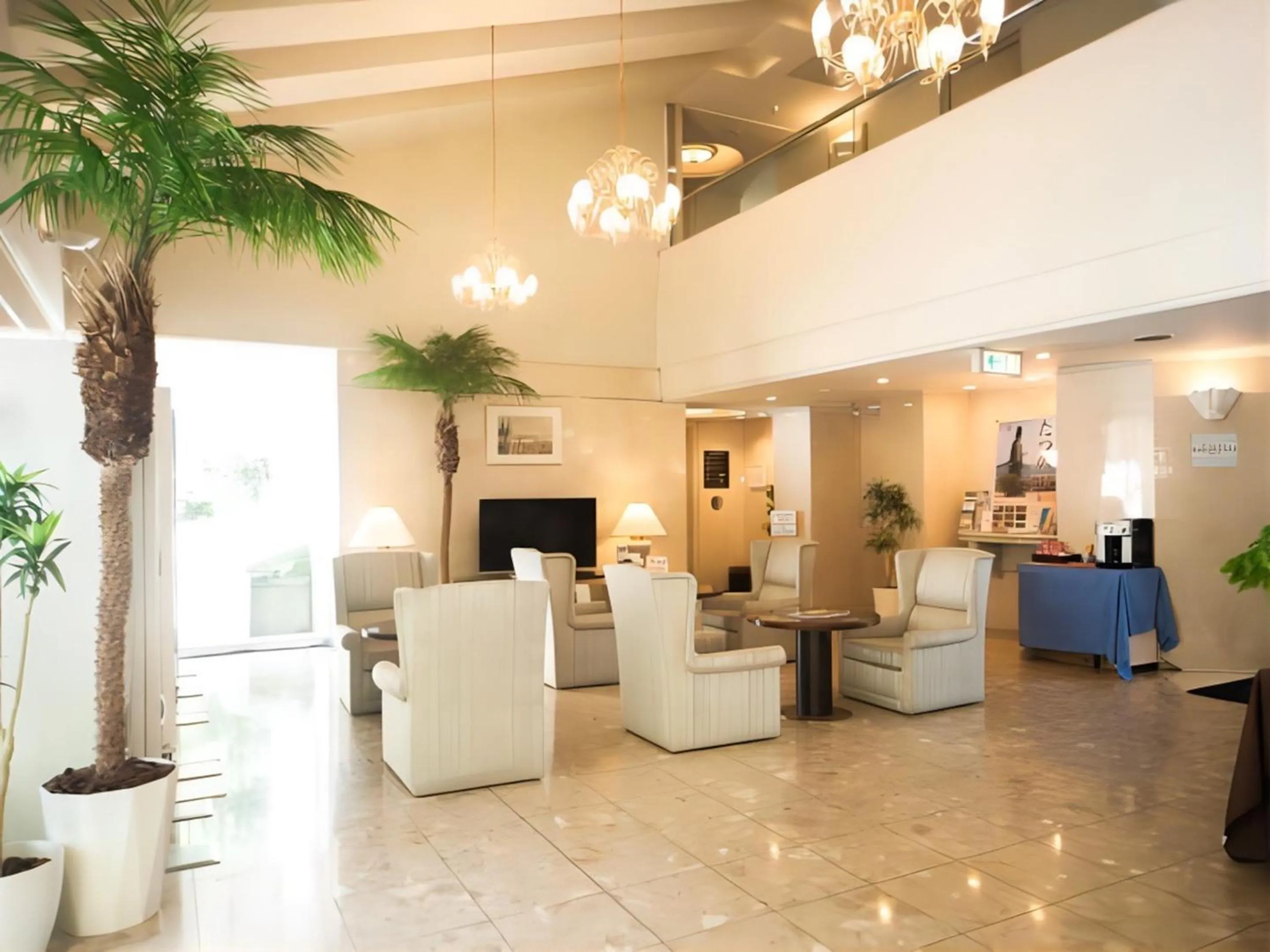 Lobby or reception in LiVEMAX RESORT Setouchi Sea Front