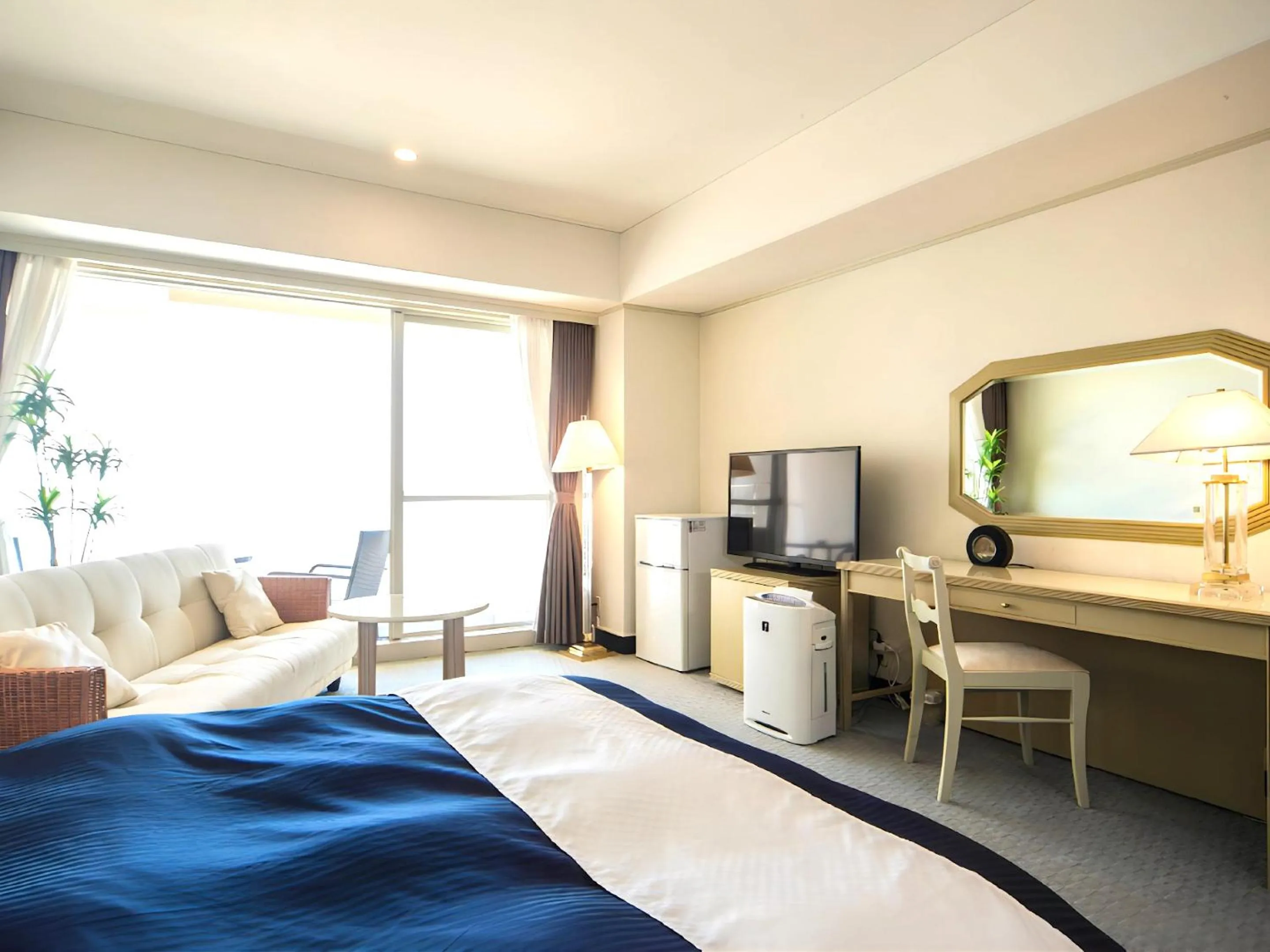 Bed in LiVEMAX RESORT Setouchi Sea Front