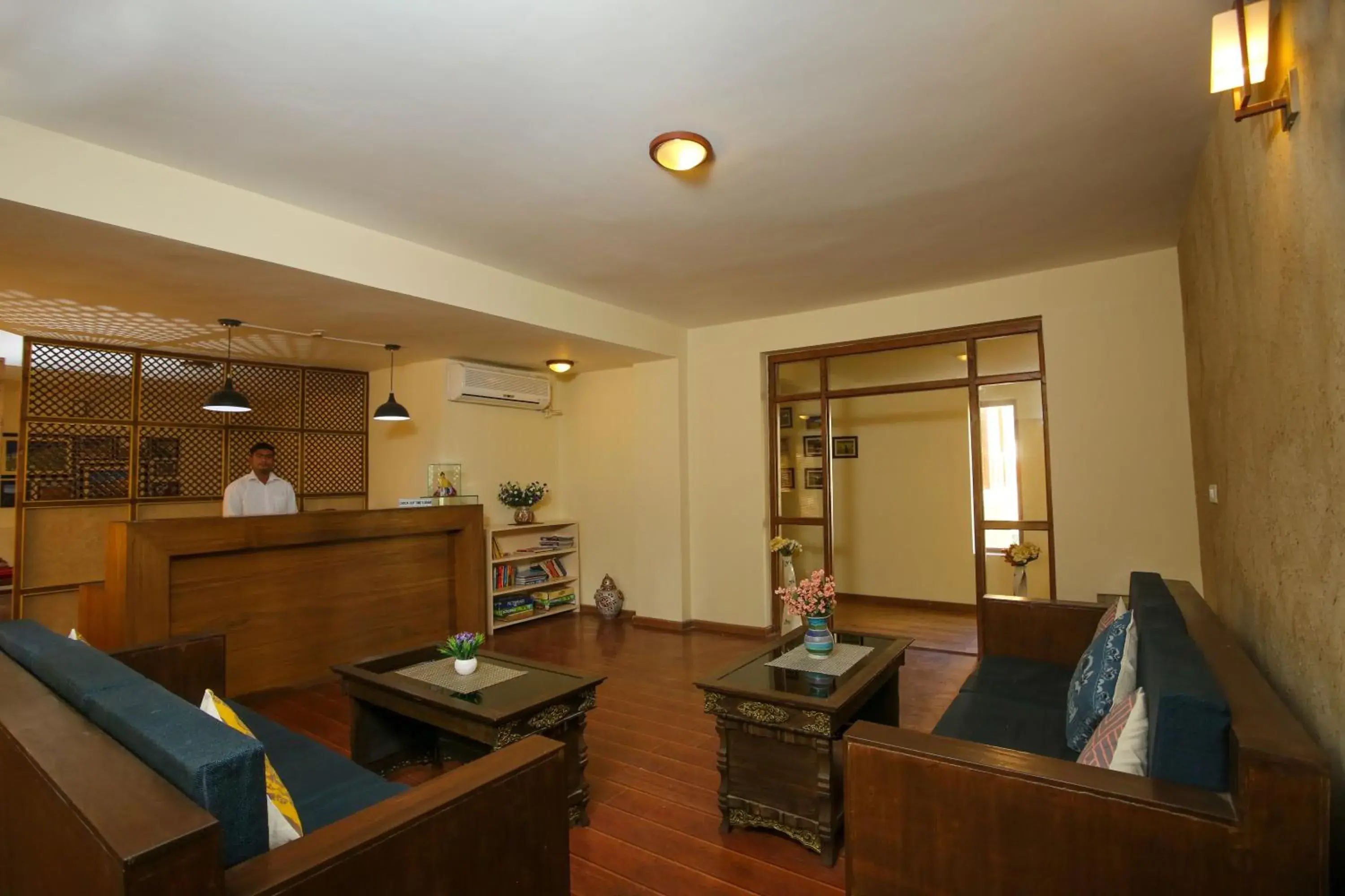 Lobby or reception in The Saraha Lobby or reception in The Saraha