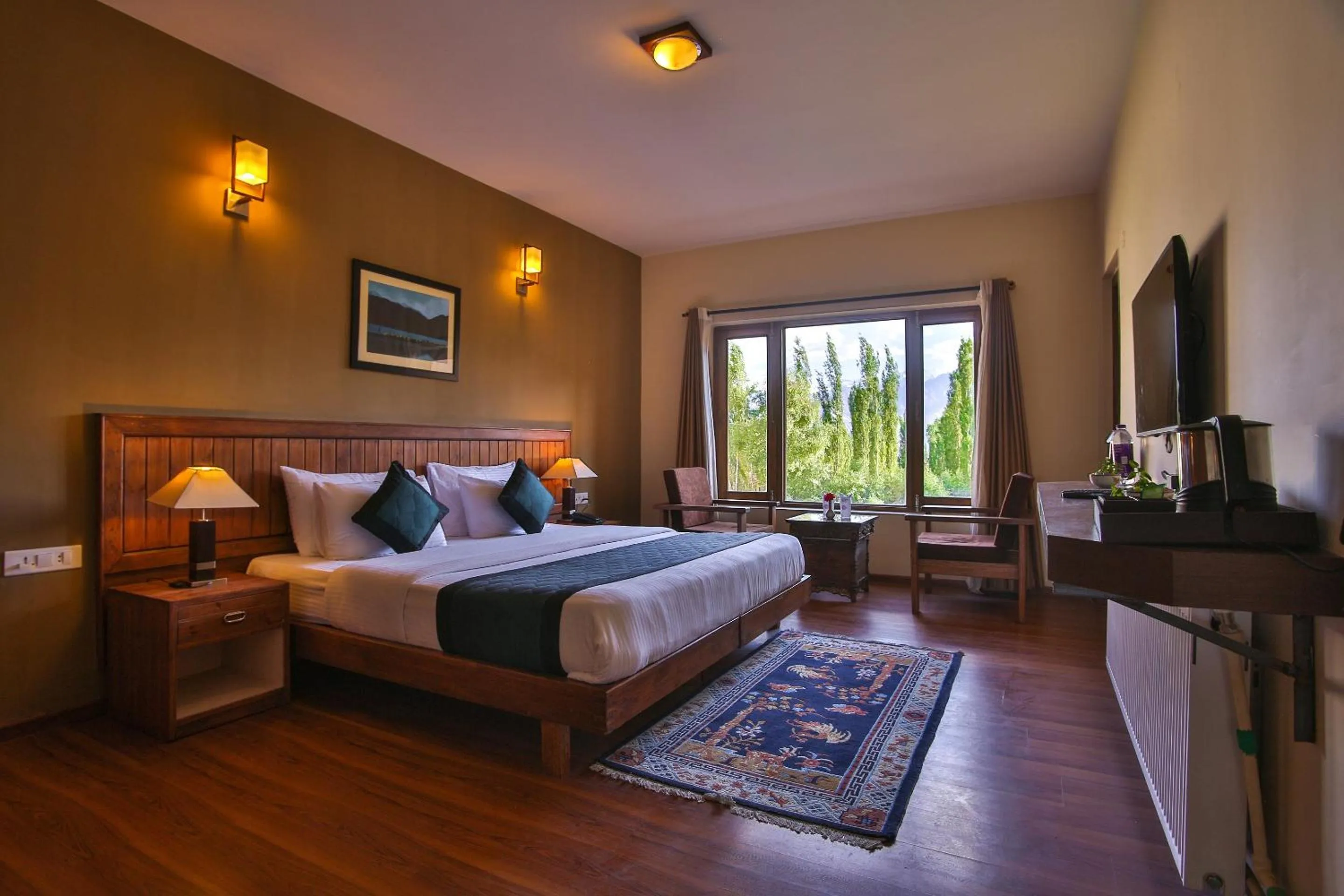 Photo of the whole room, Bed in The Saraha