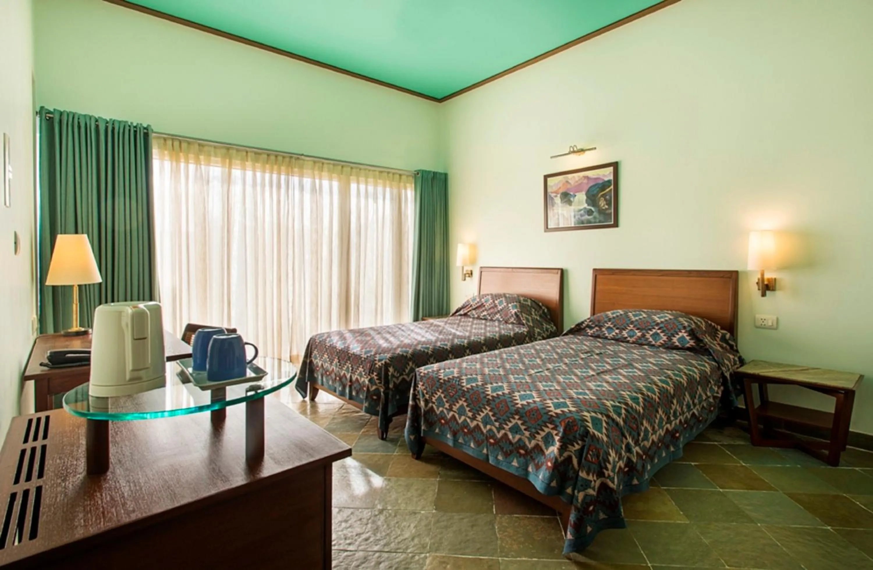 Bed in Dera Masuda Luxury Resort