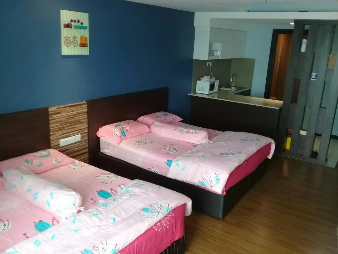 Bed in Best Studio Guest House