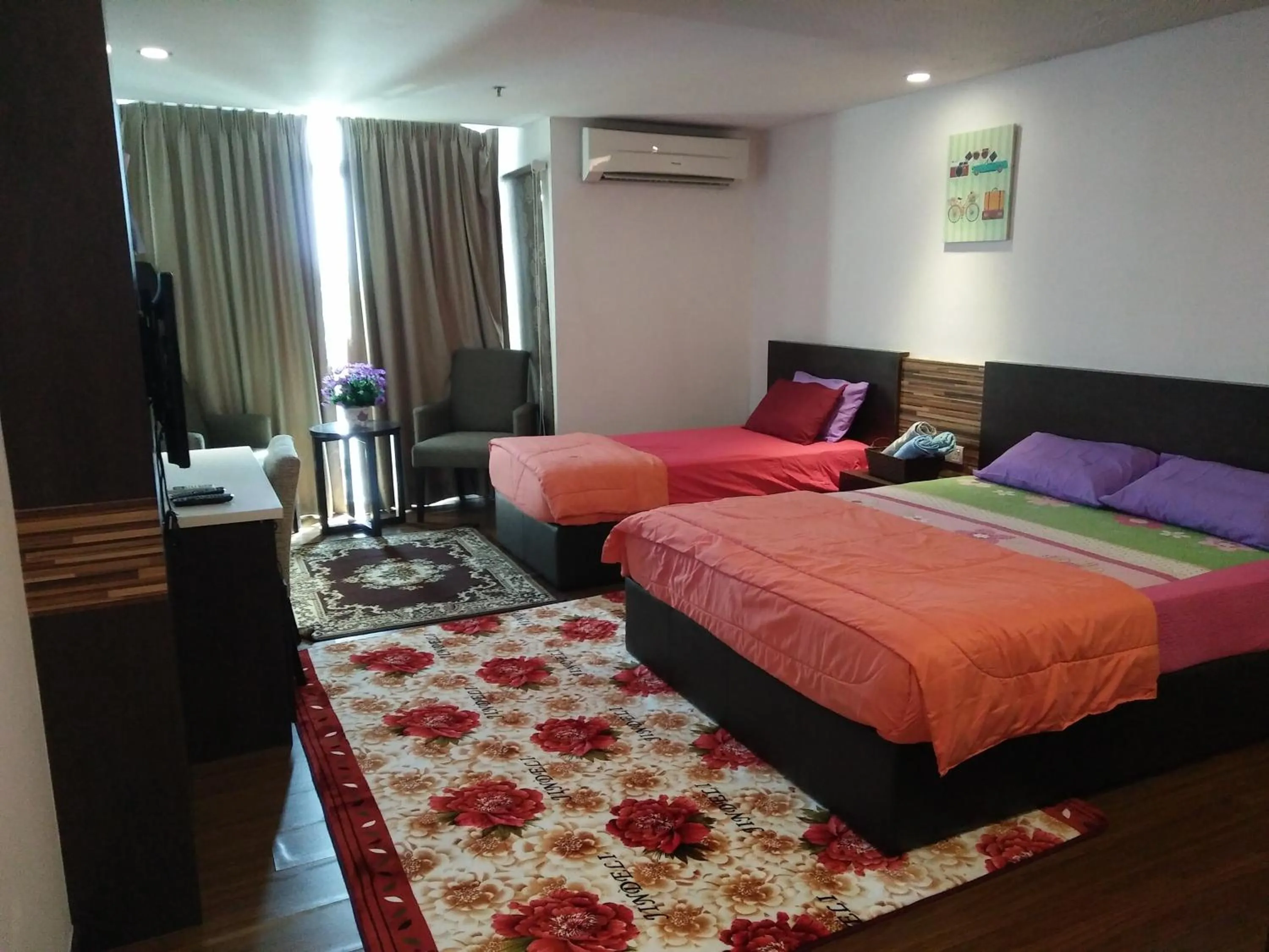 Bed in Best Studio Guest House