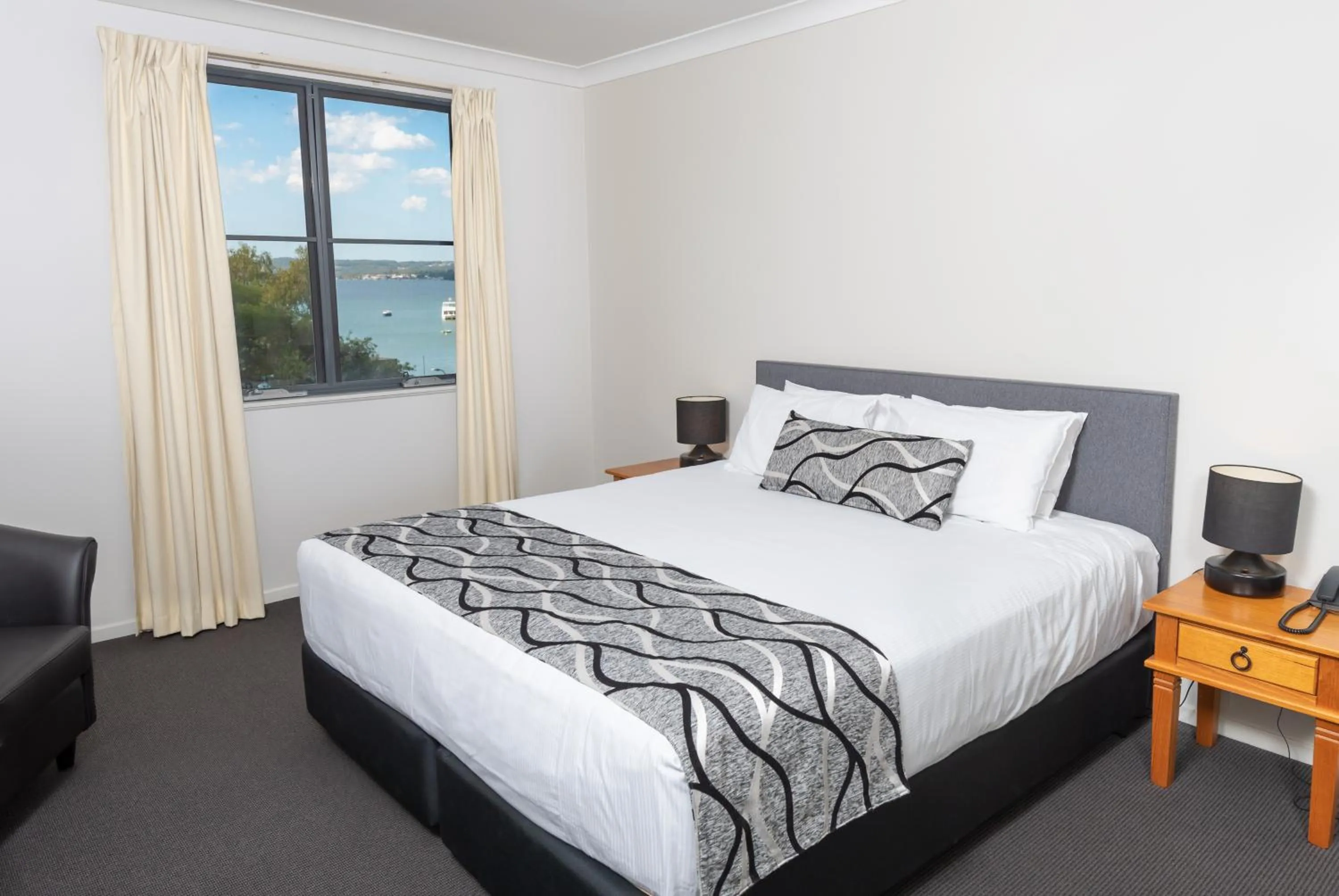 Bed in The Brighton Apartments