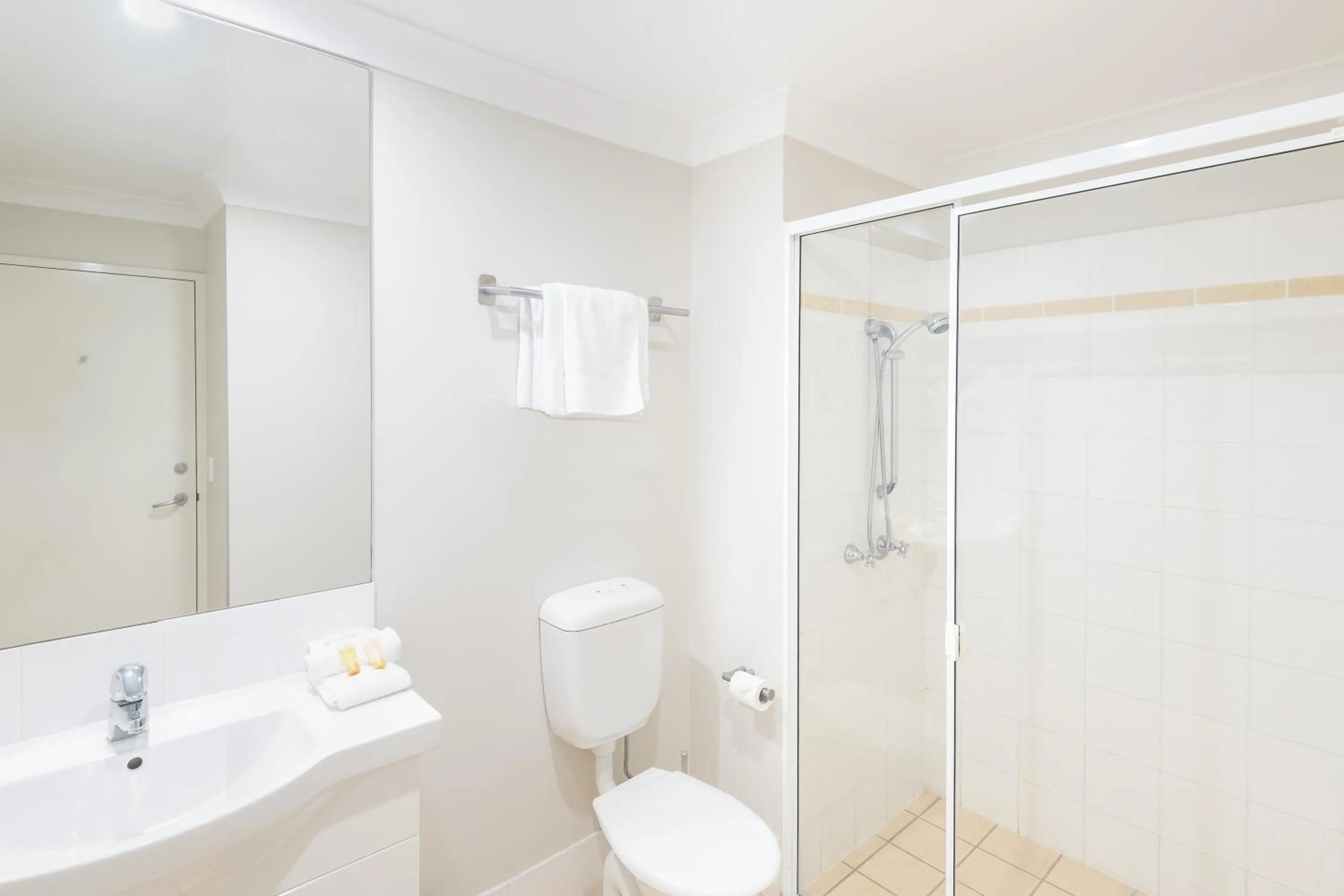 Shower in The Brighton Apartments