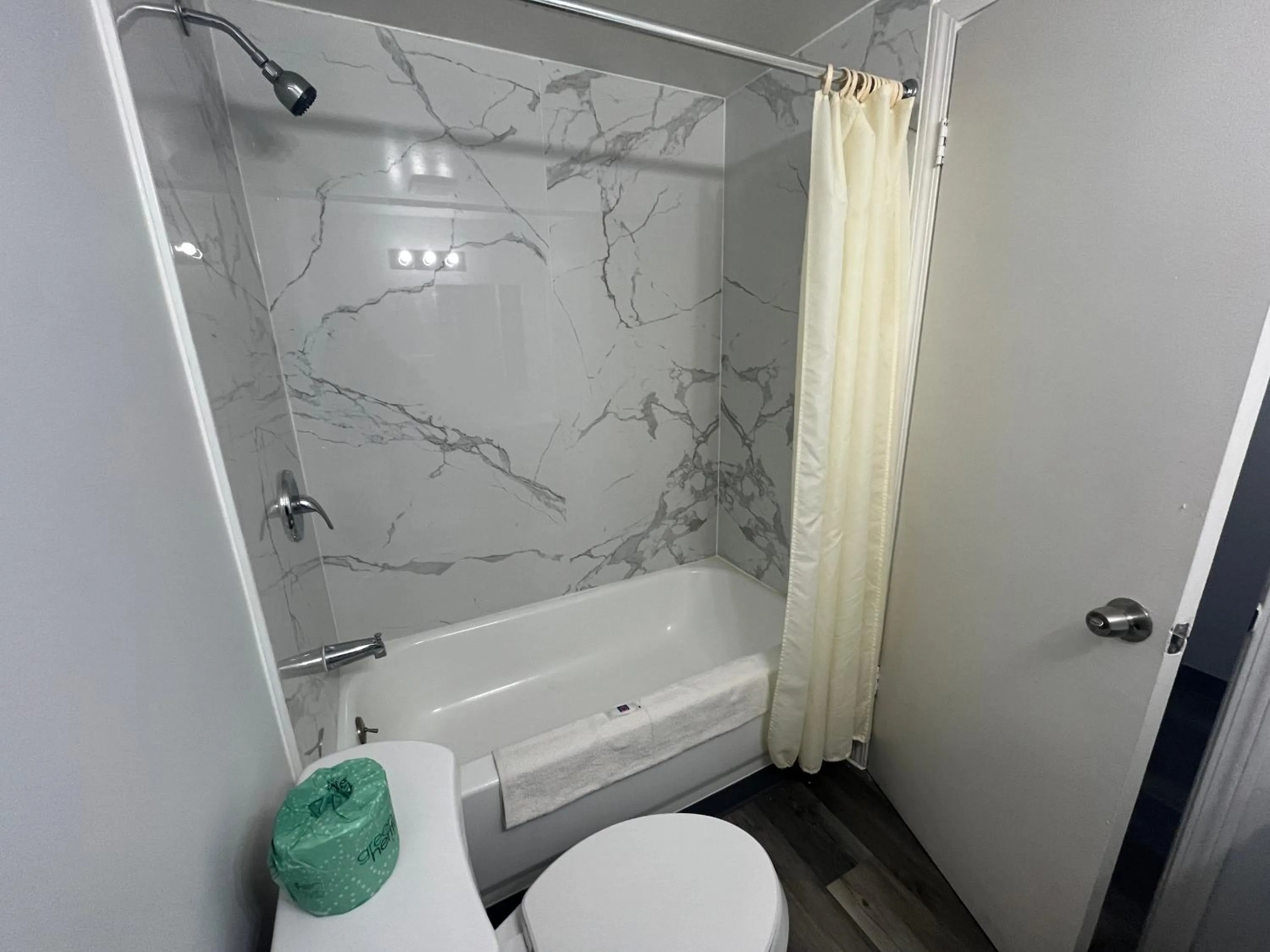 Bathroom in Motel 6 Chicago, IL - Halsted