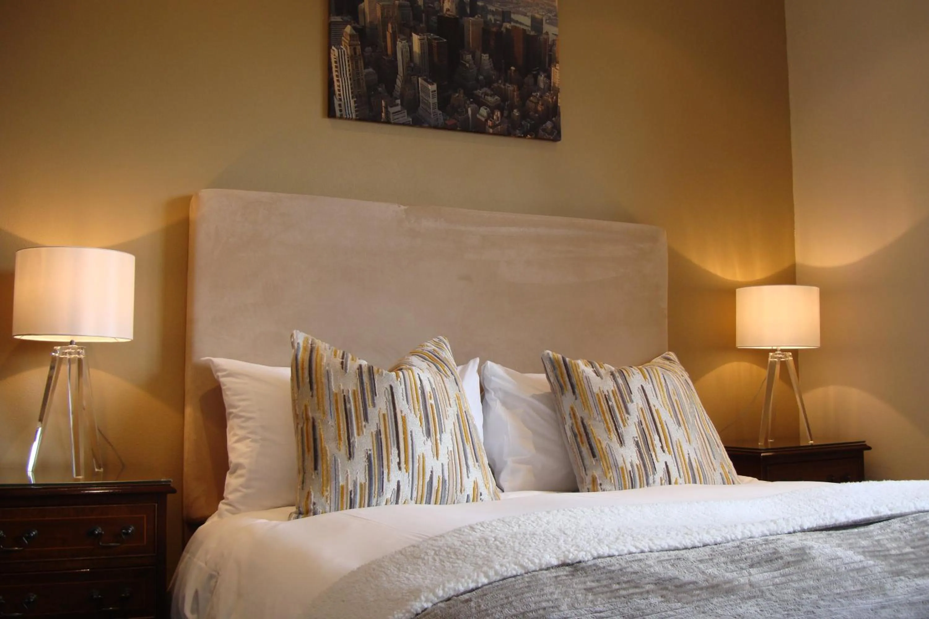 Bed in Pinfield Boutique Hotel