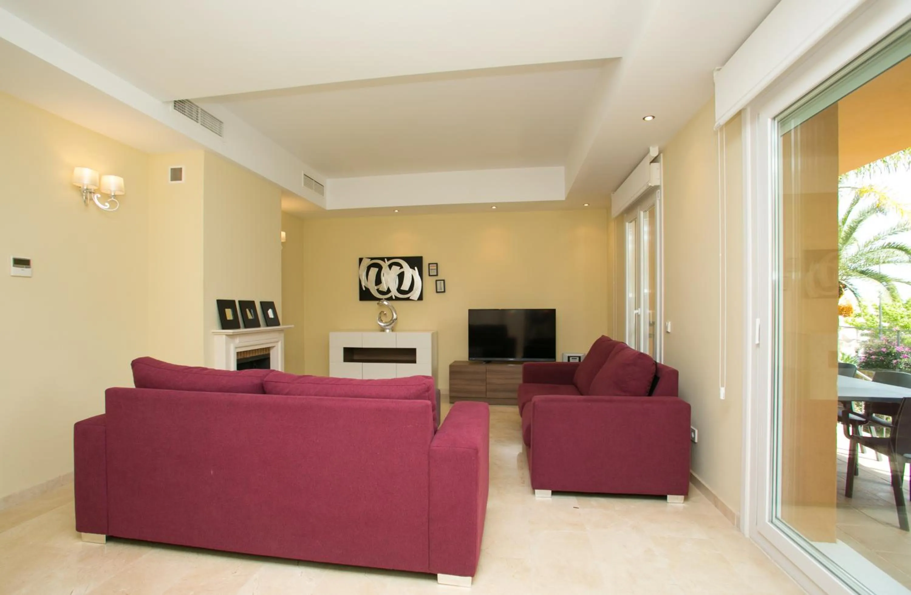 Living room in Villas Altos De Marbella