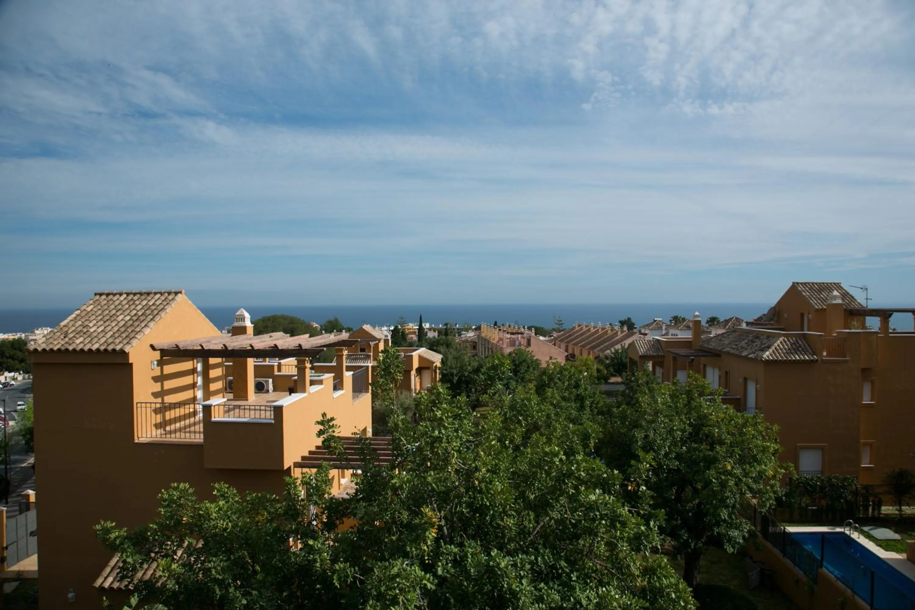 Sea view in Villas Altos De Marbella