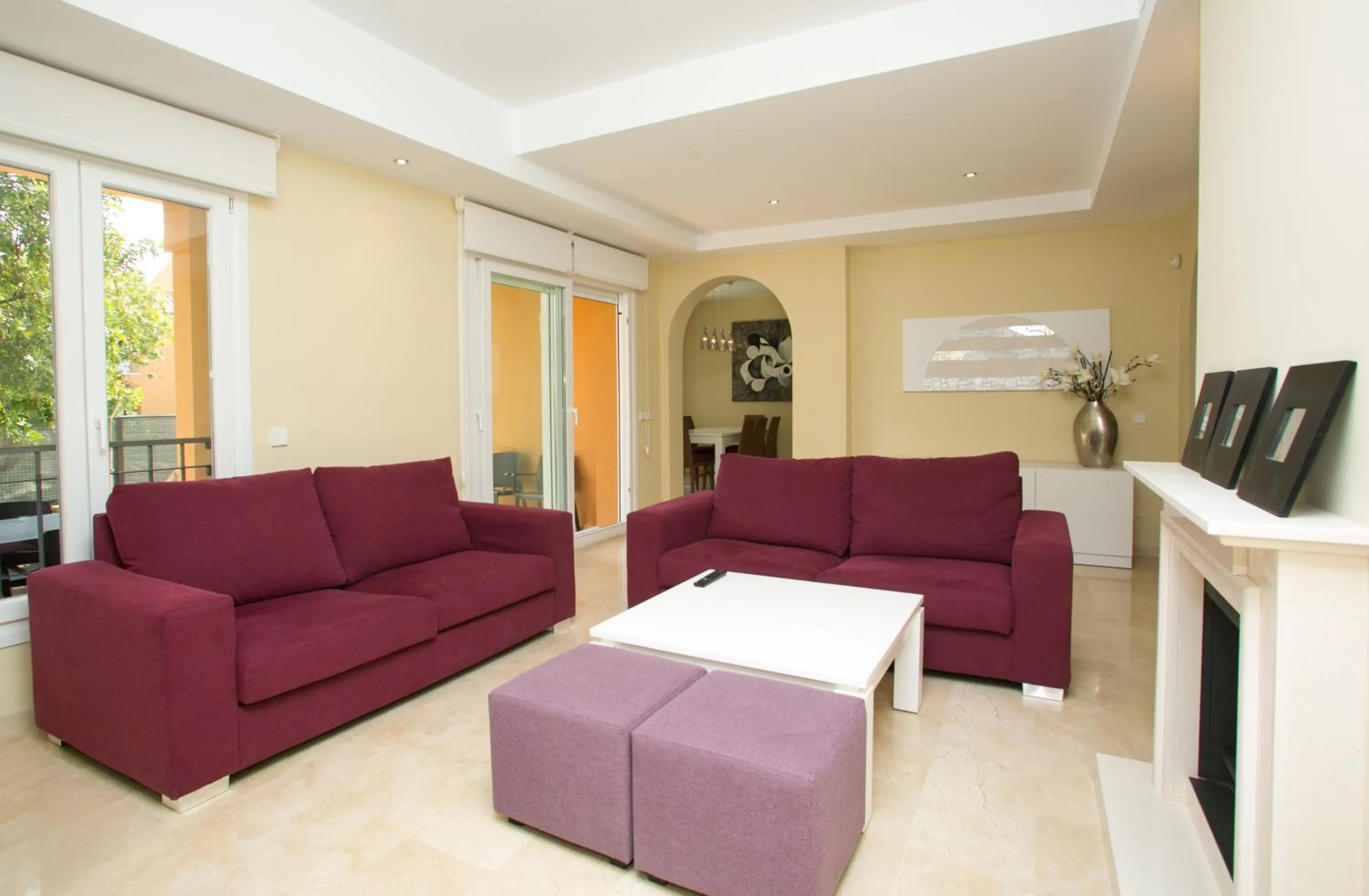 Living room in Villas Altos De Marbella