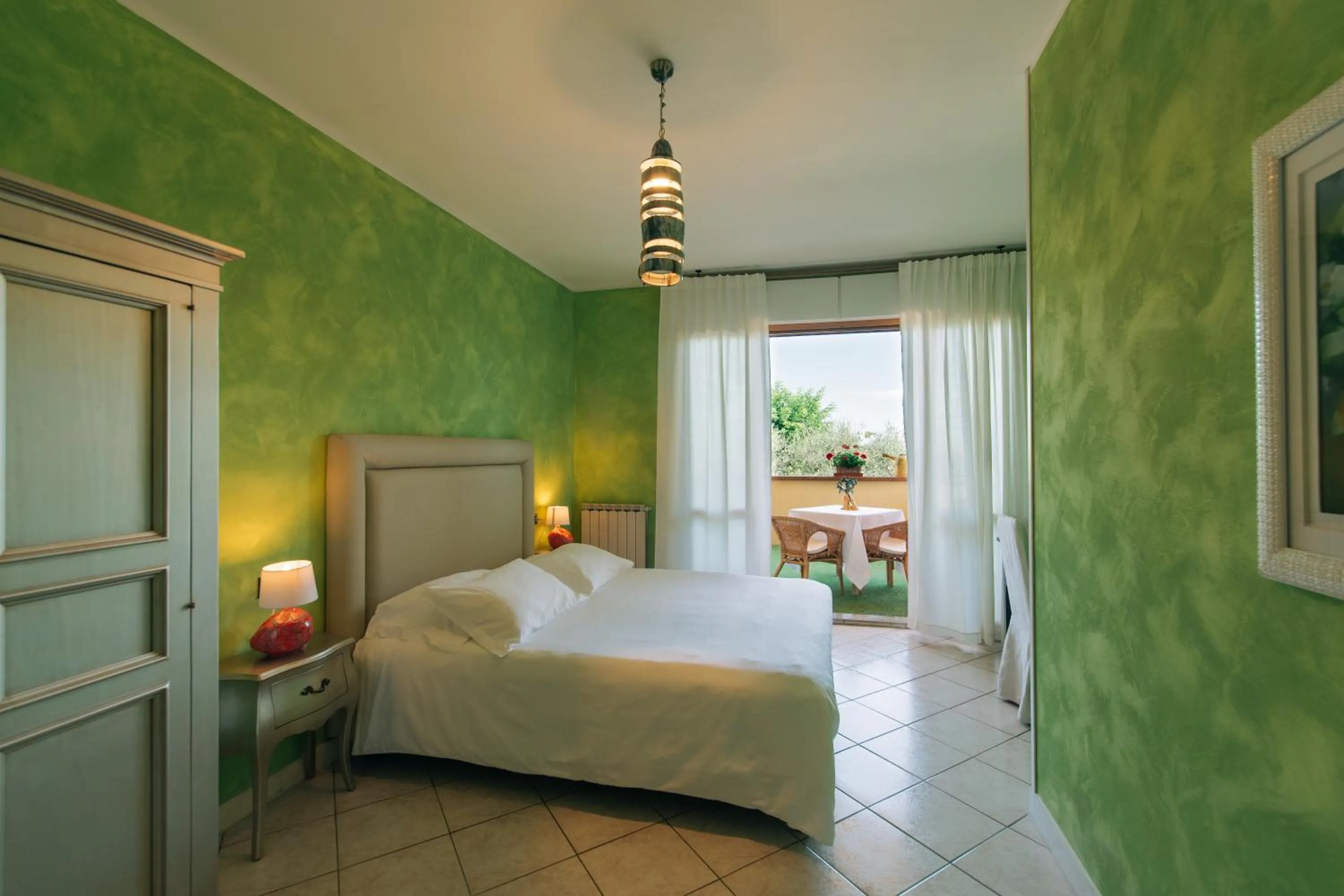 Bed in Locanda Belvedere