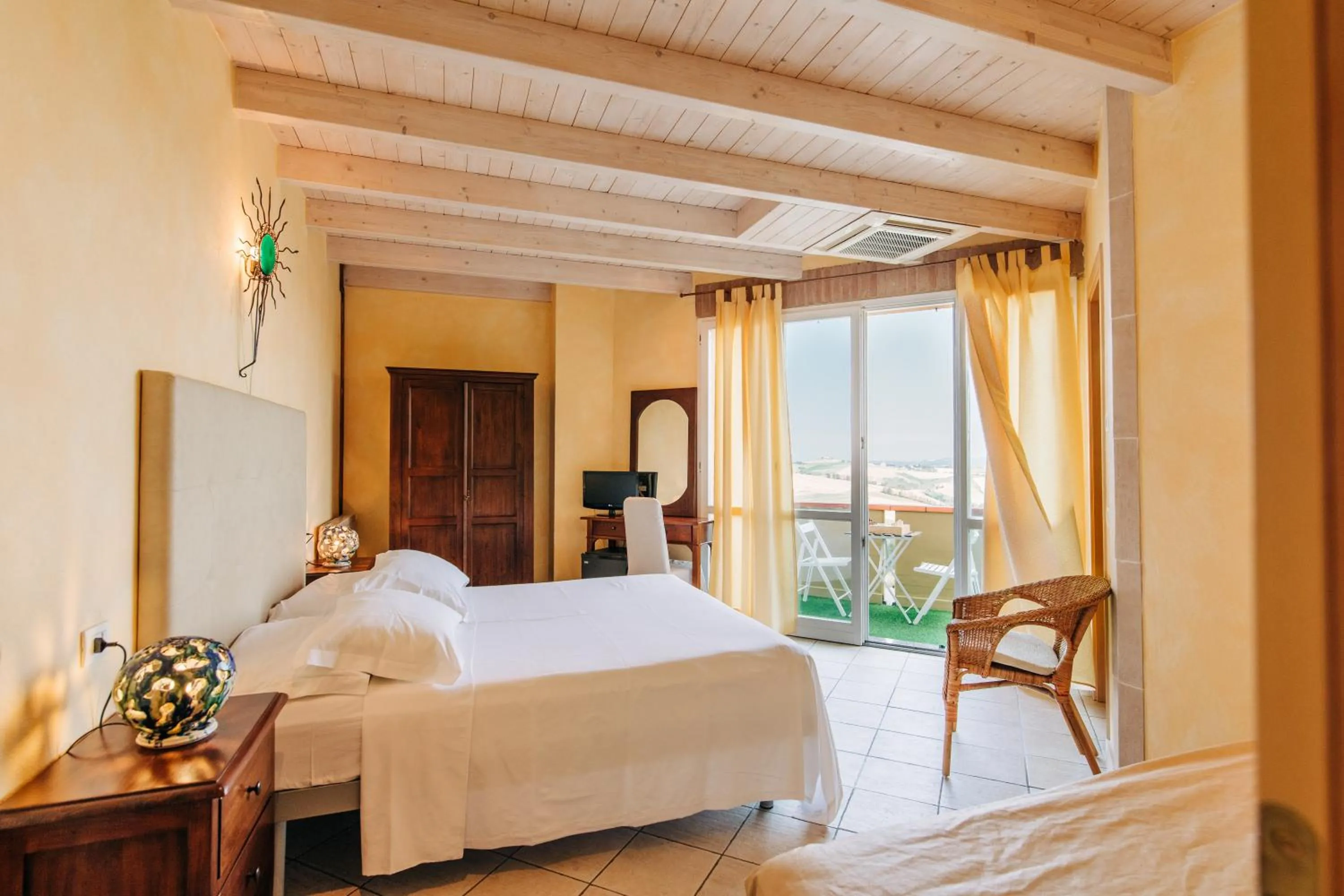 Bed in Locanda Belvedere