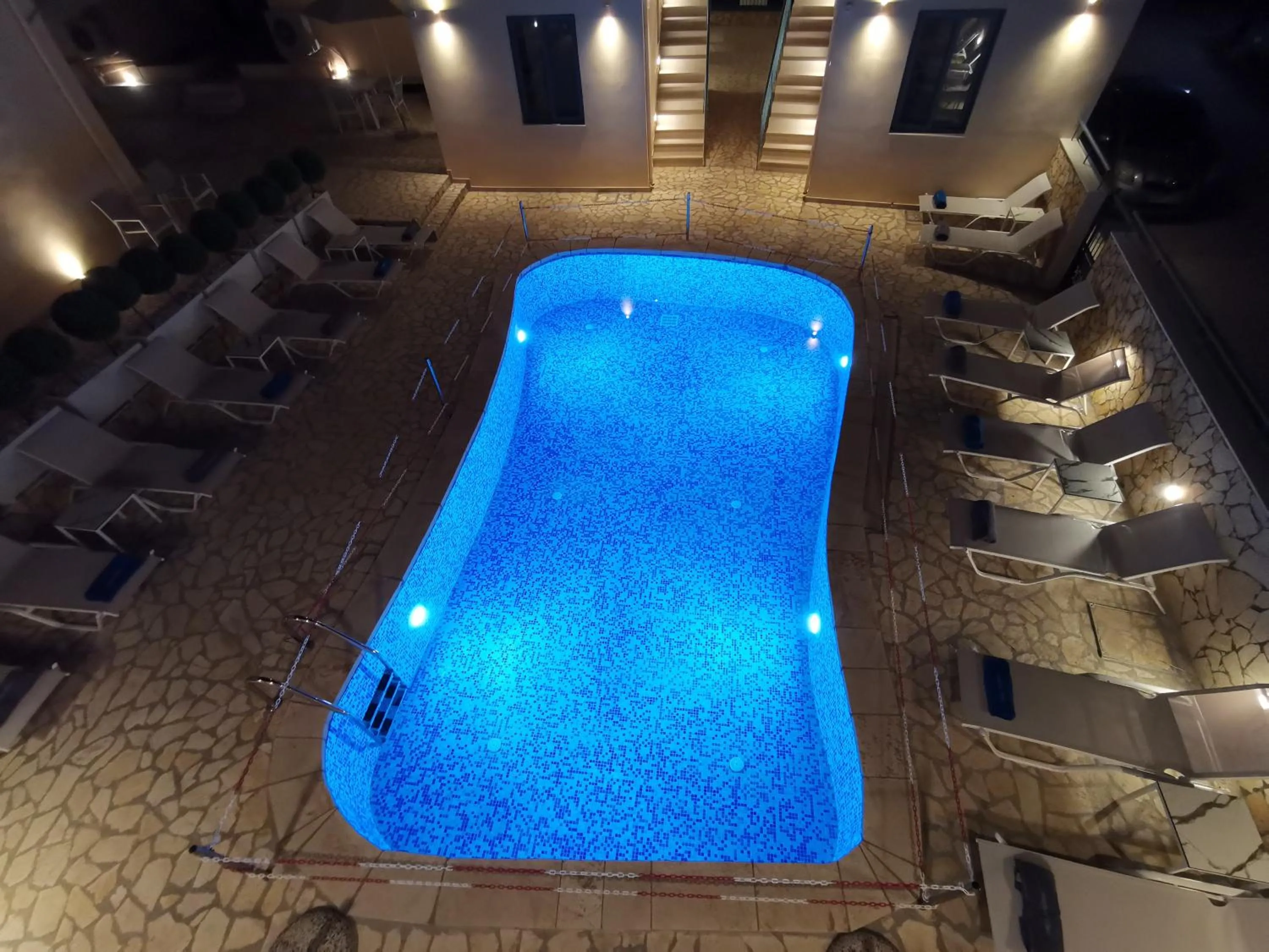 Swimming pool in Anemos Villas