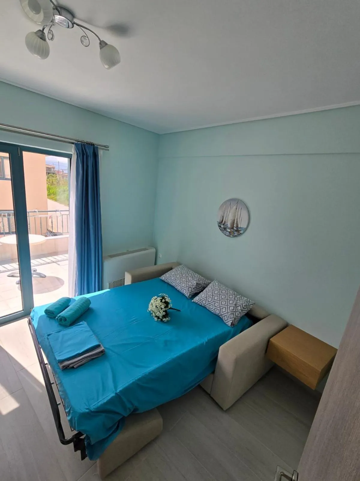 Bedroom, Bed in Anemos Villas