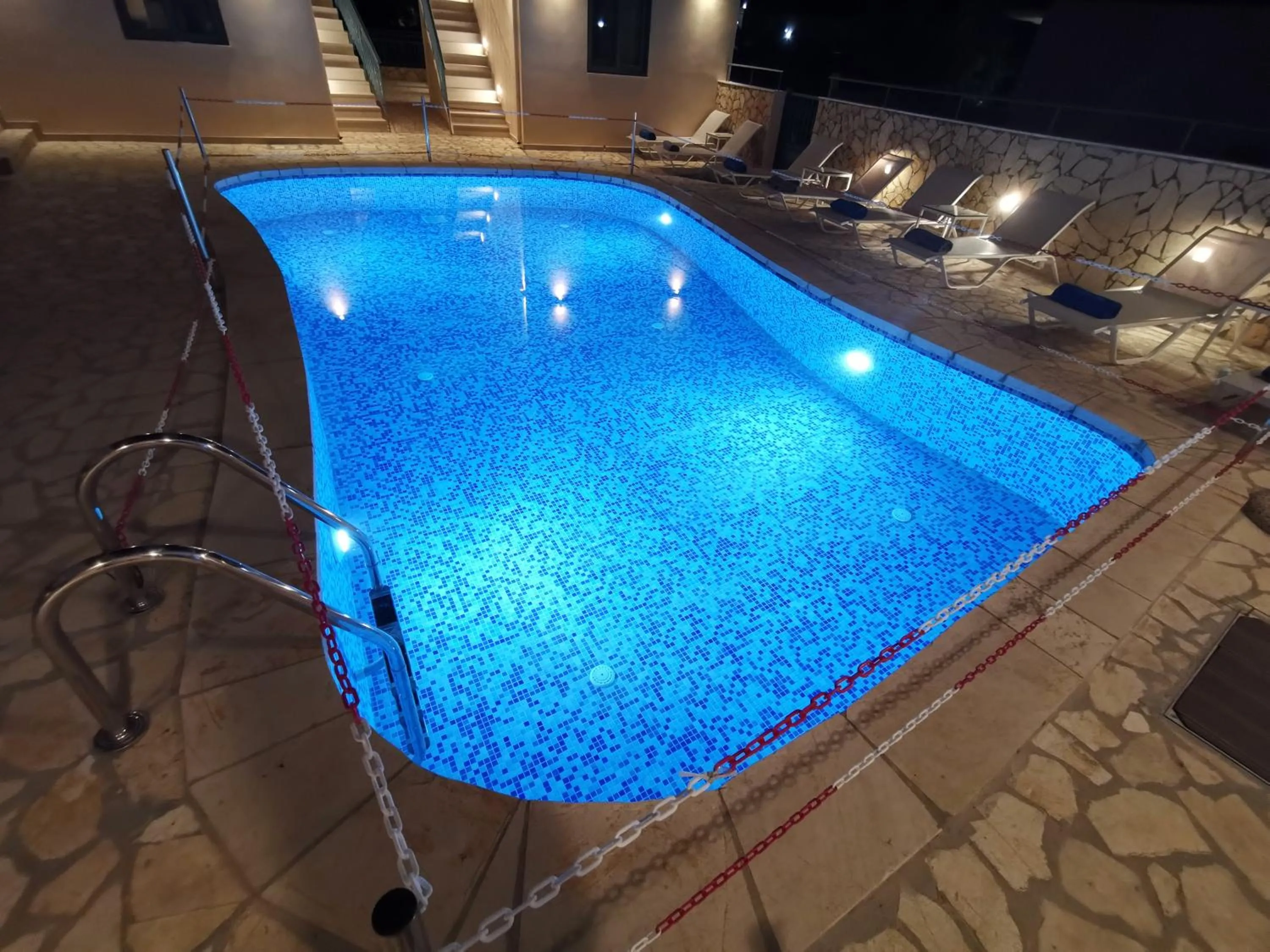 Swimming pool in Anemos Villas