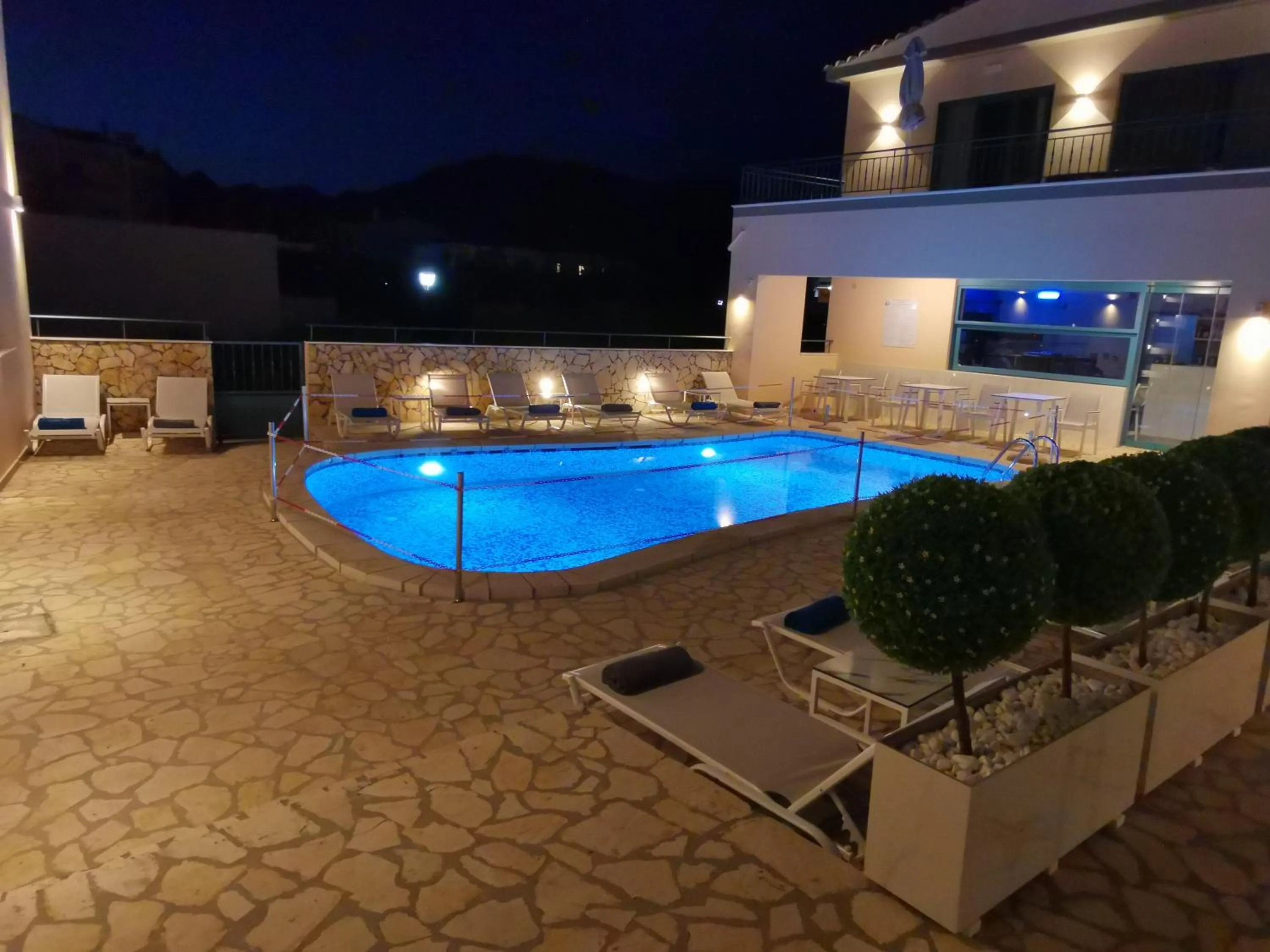Swimming pool in Anemos Villas