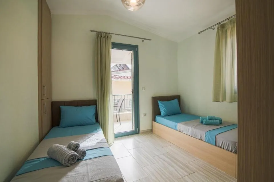 Bedroom, Bed in Anemos Villas