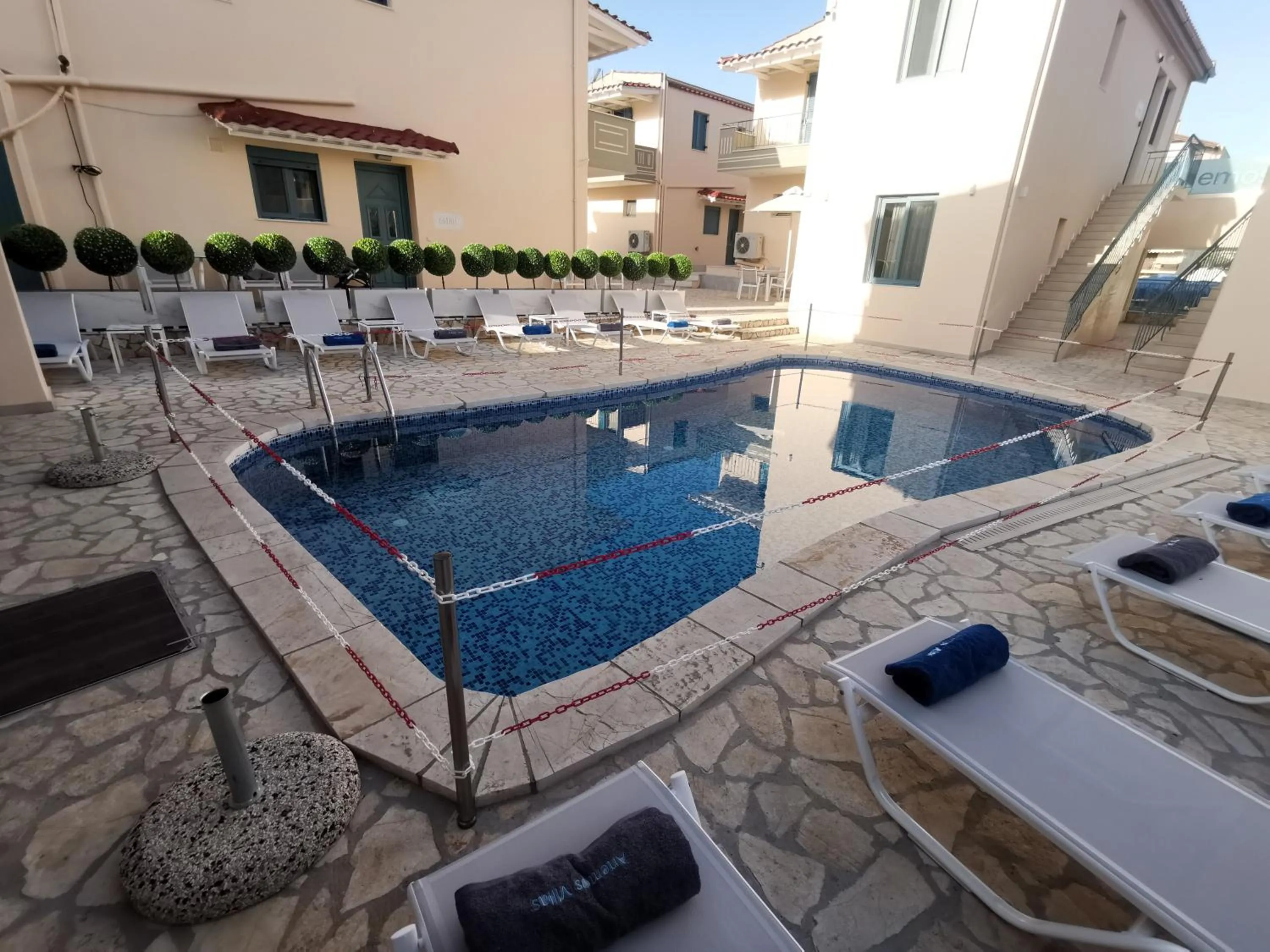 Swimming pool in Anemos Villas
