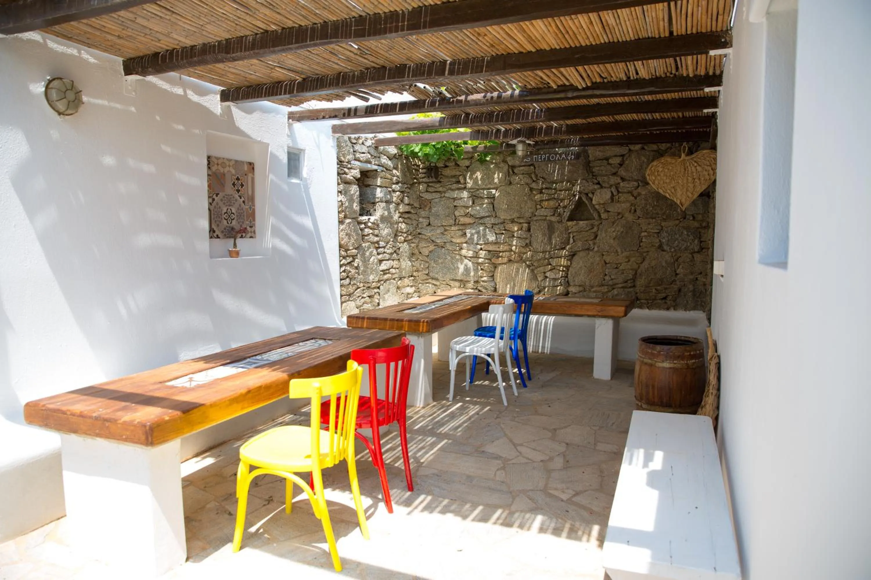 Patio in Bellou Suites