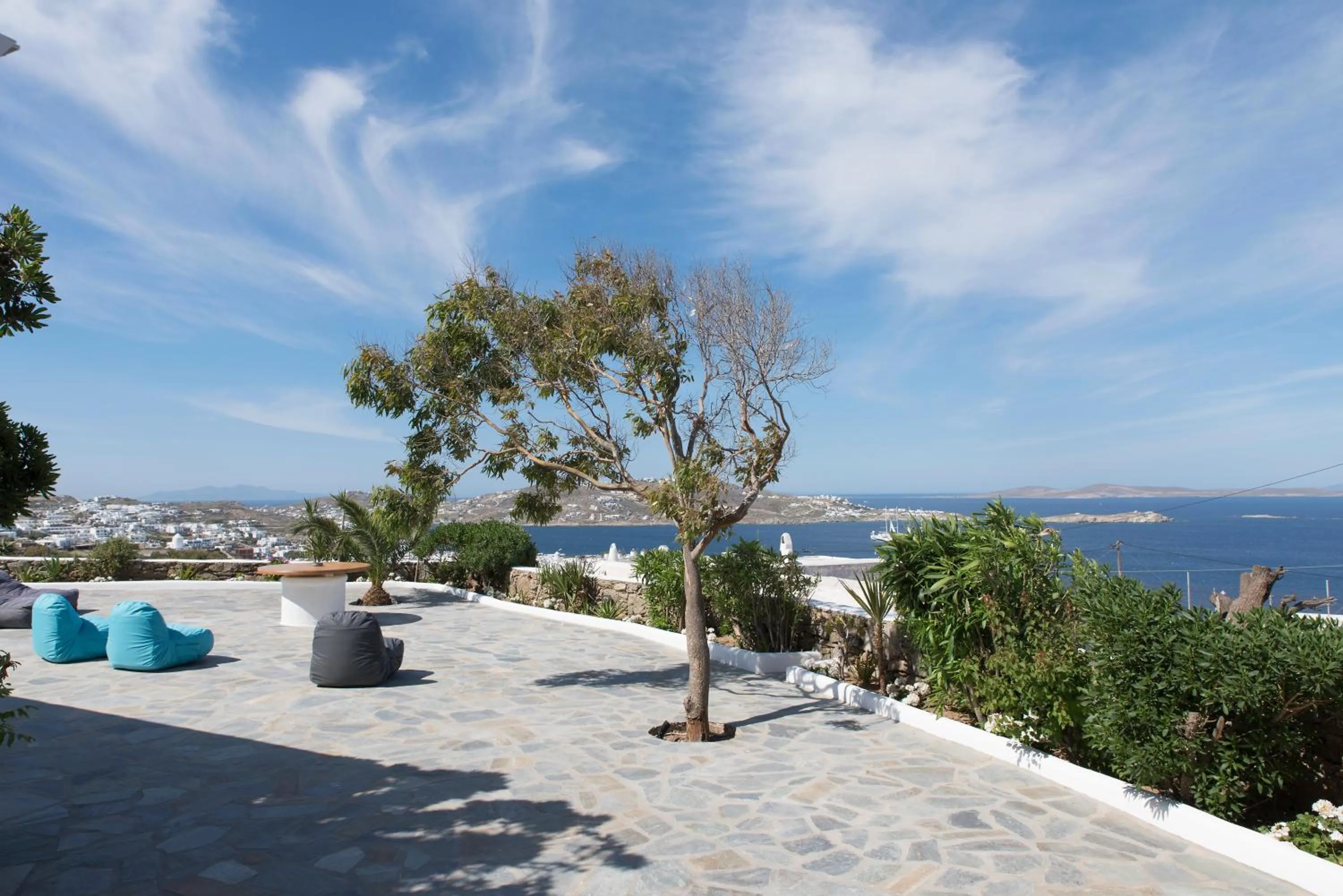 Patio in Bellou Suites