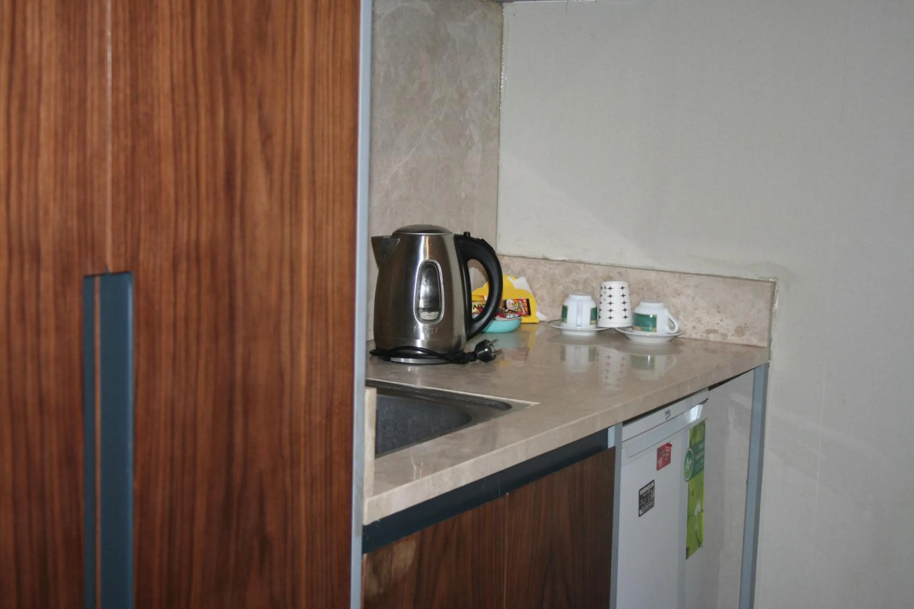 Kitchen or kitchenette in Spil Suites