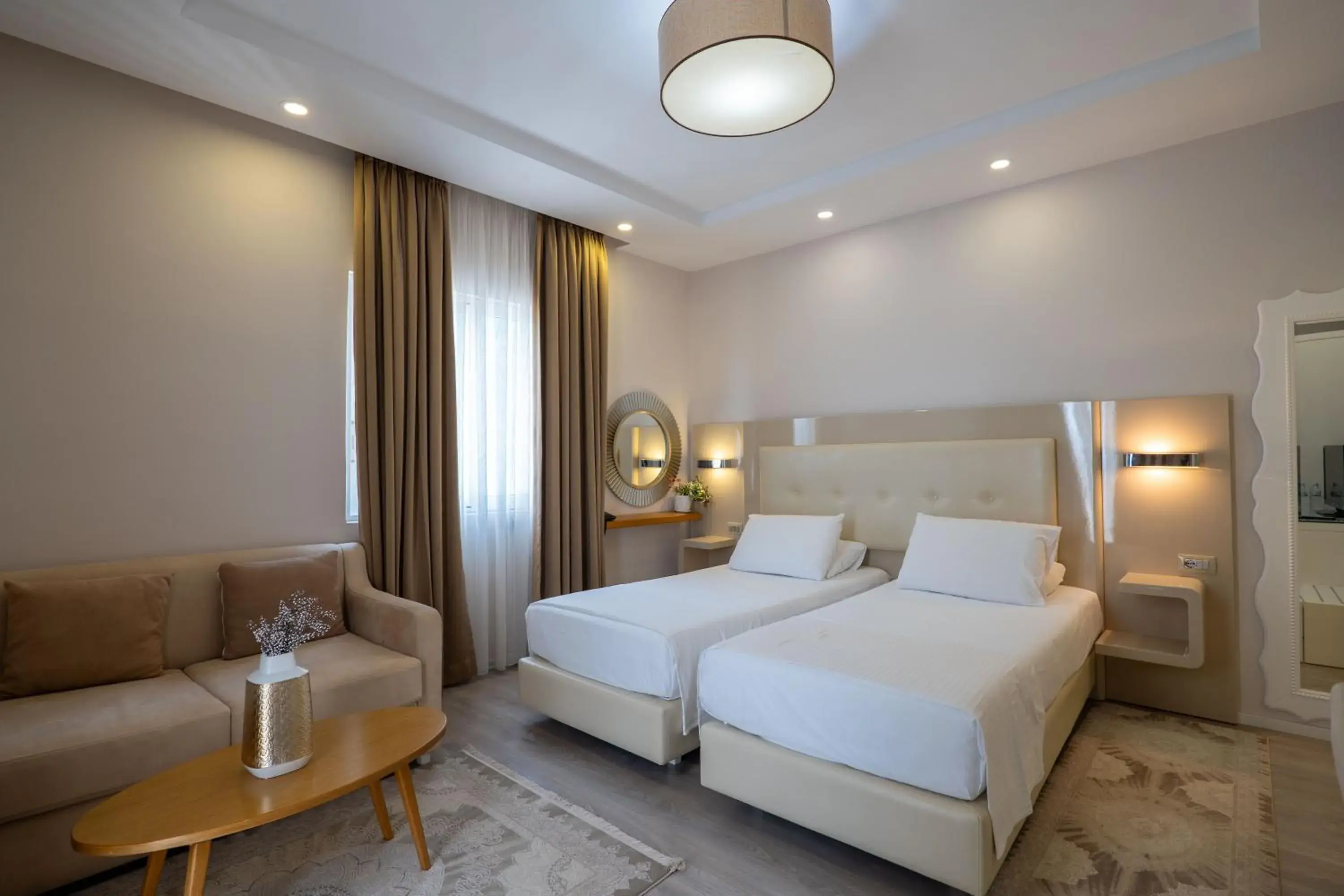 Bed in Hotel Sejko Bed in Hotel Sejko